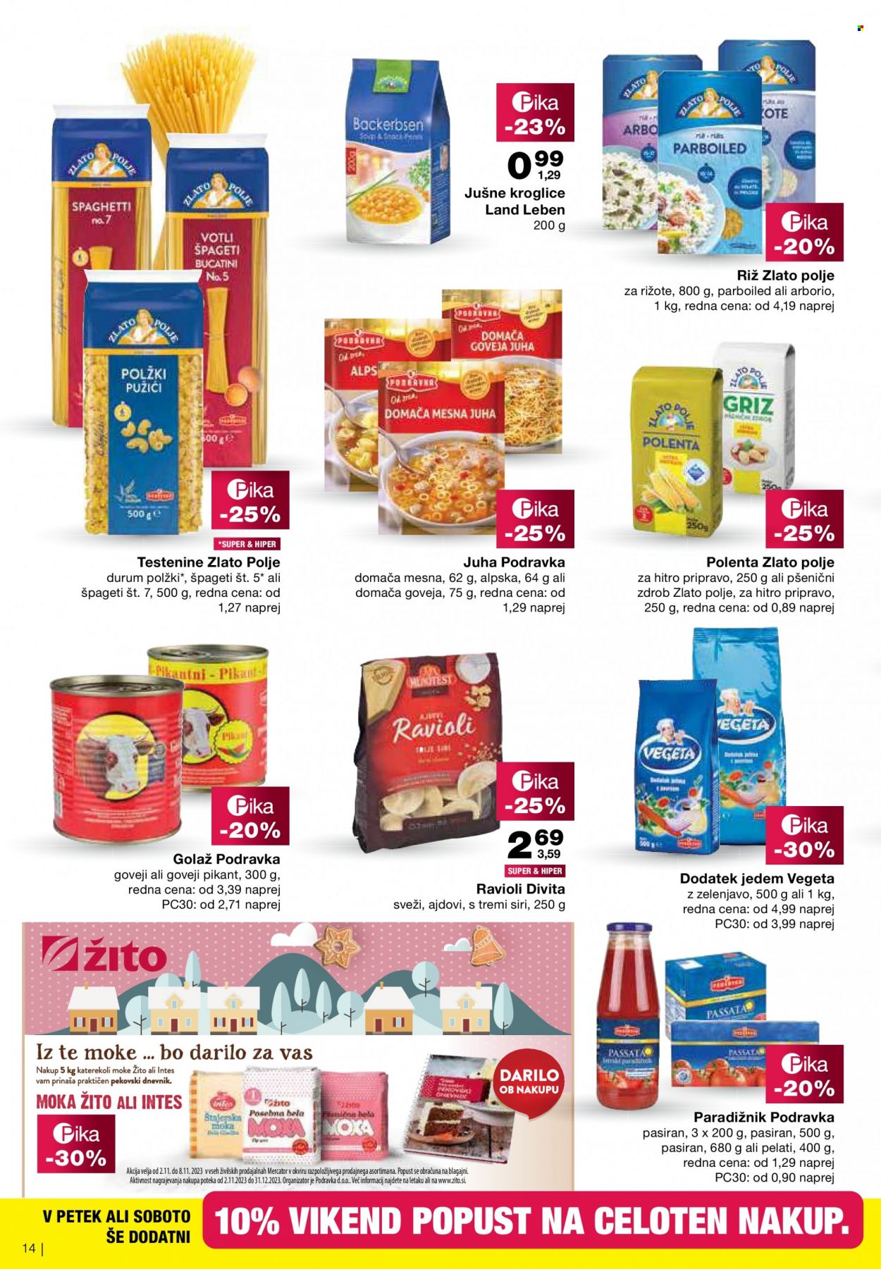 Mercator katalog - 2.11.2023 - 8.11.2023. Stran 14