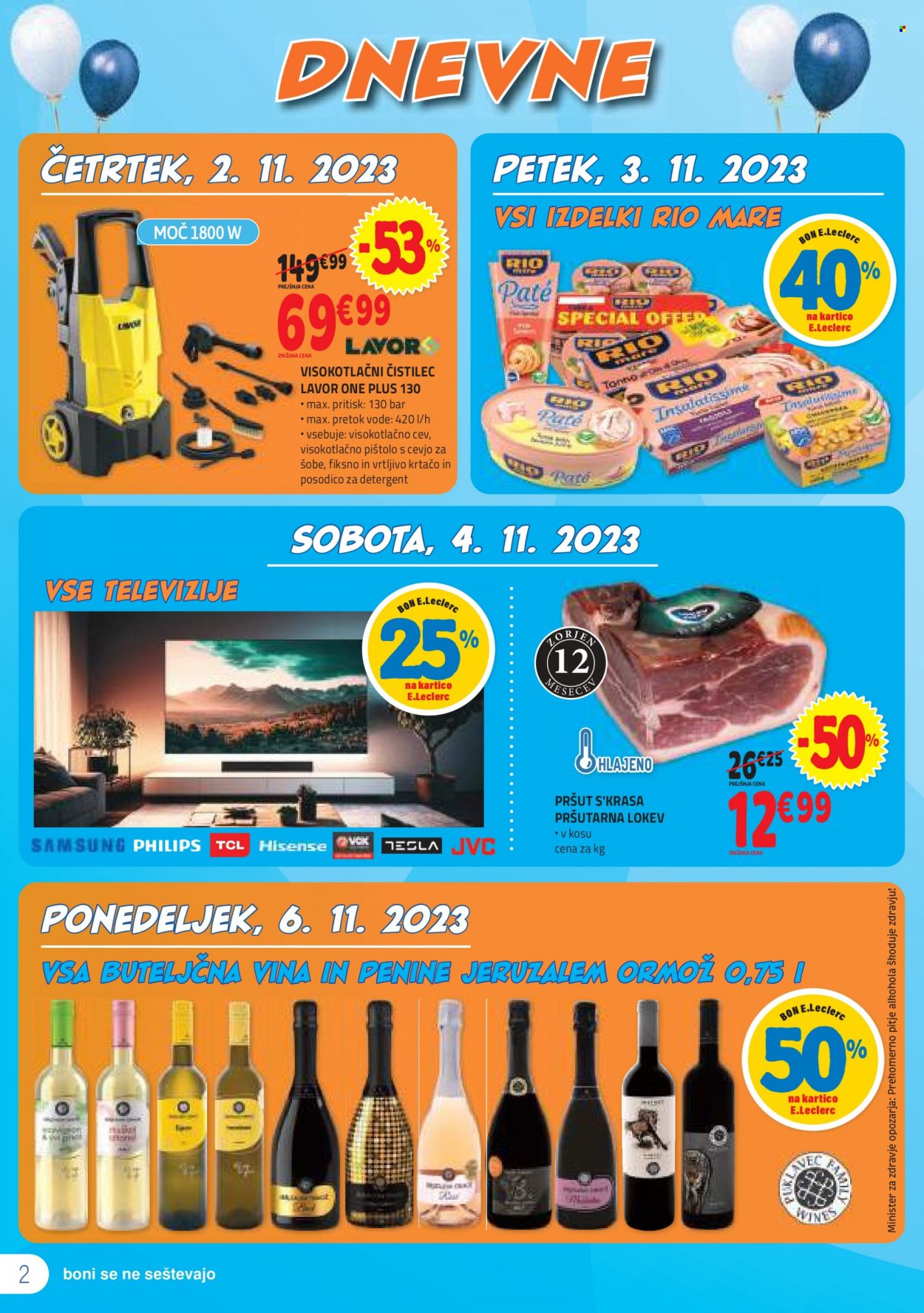 E.Leclerc katalog - 2.11.2023 - 11.11.2023. Stran 2