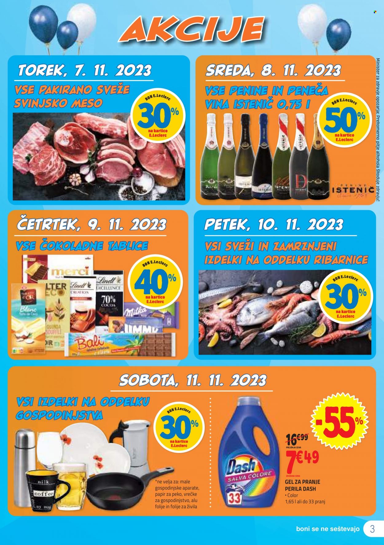 E.Leclerc katalog - 2.11.2023 - 11.11.2023. Stran 3