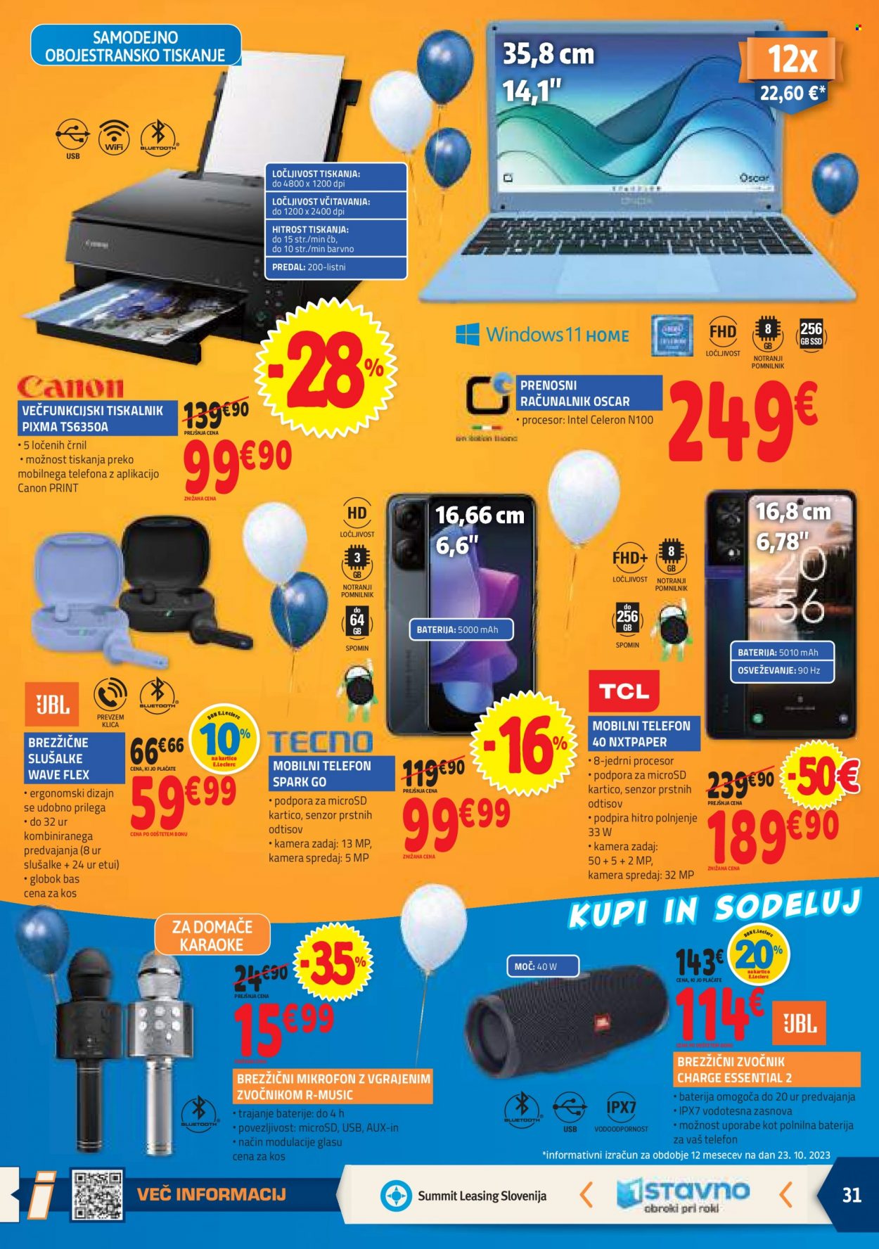 E.Leclerc katalog - 2.11.2023 - 11.11.2023. Stran 31