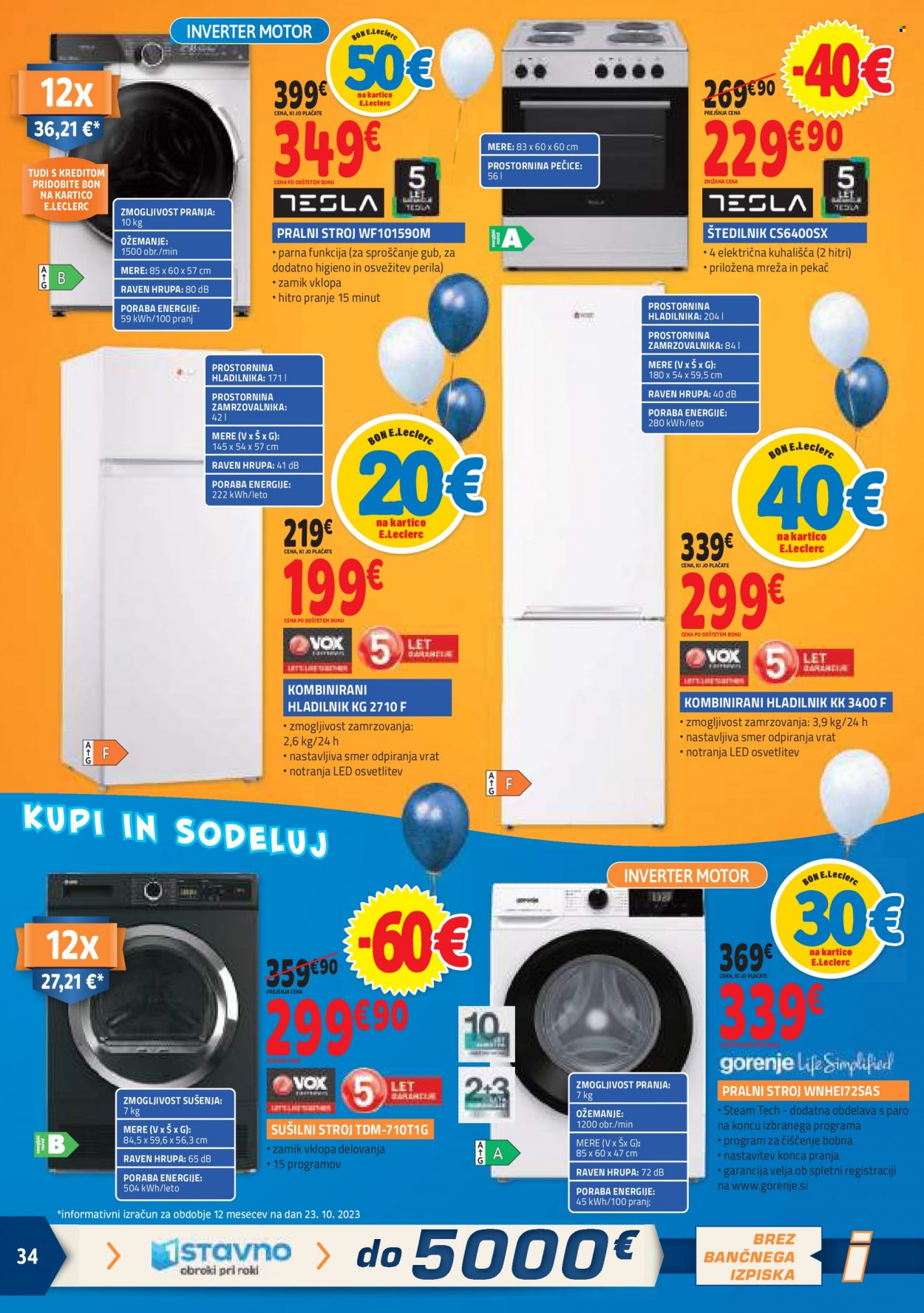 E.Leclerc katalog - 2.11.2023 - 11.11.2023. Stran 34