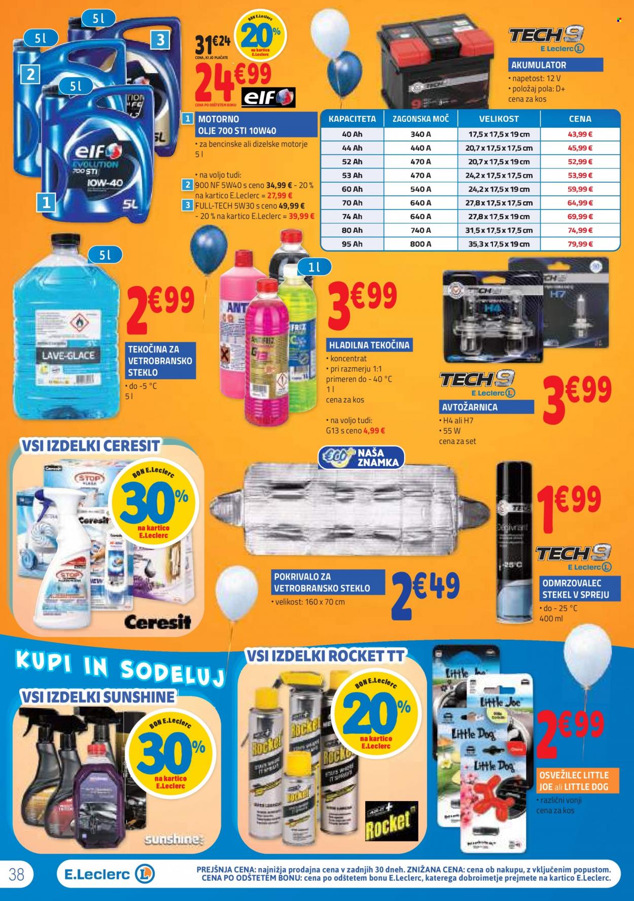 E.Leclerc katalog - 2.11.2023 - 11.11.2023. Stran 38