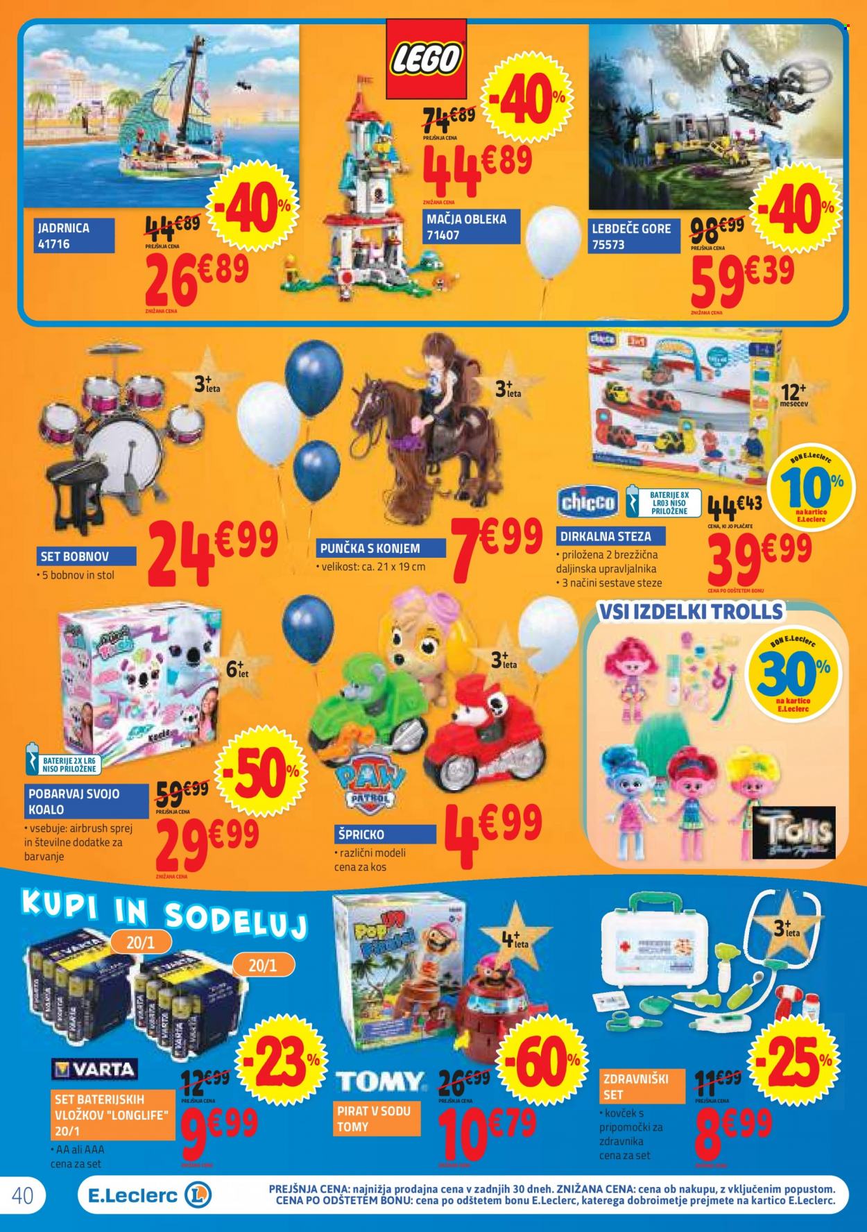 E.Leclerc katalog - 2.11.2023 - 11.11.2023. Stran 40