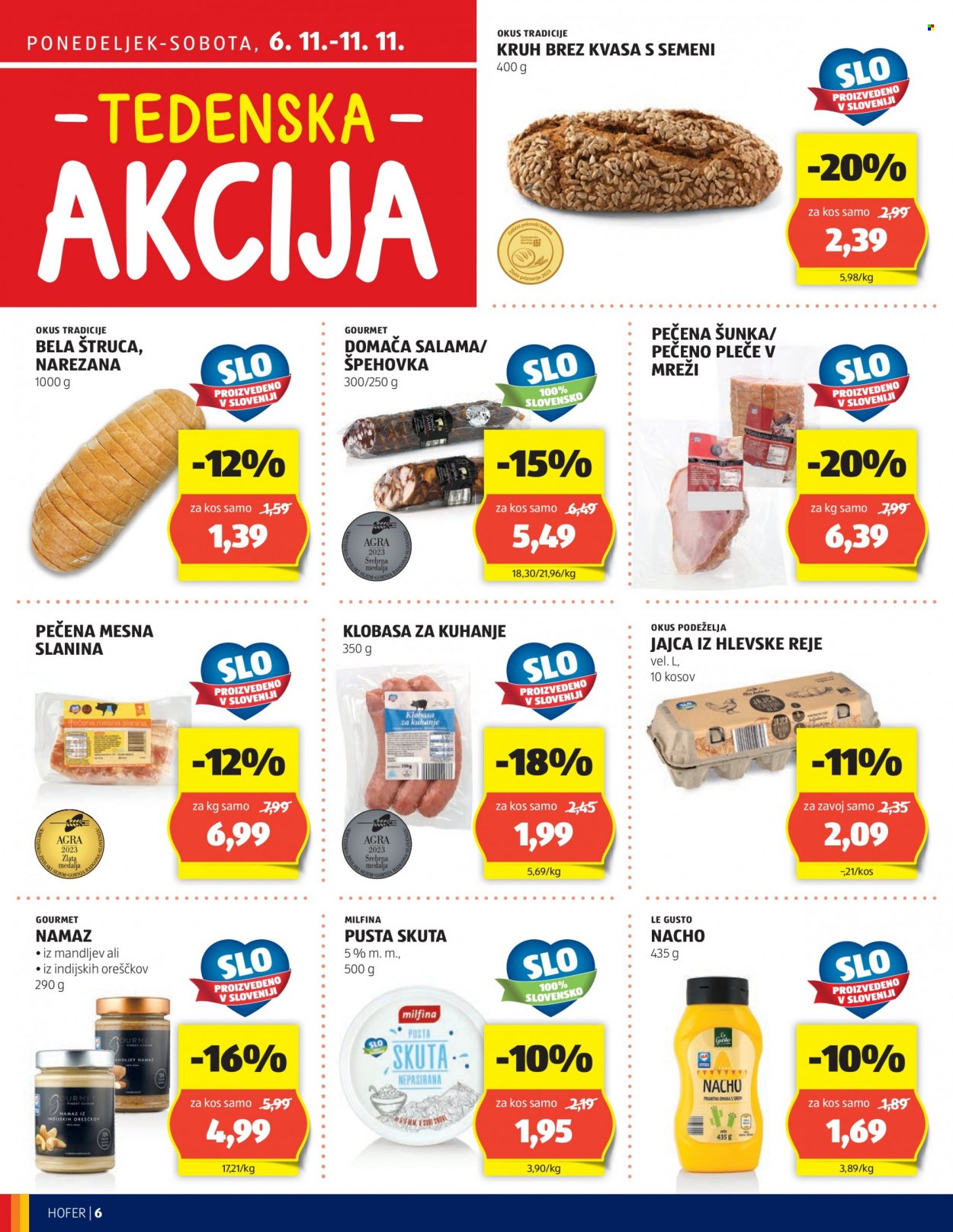 Hofer katalog - 2.11.2023 - 11.11.2023. Stran 6