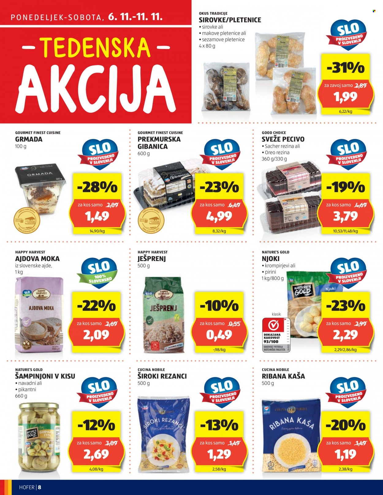 Hofer katalog - 2.11.2023 - 11.11.2023. Stran 8