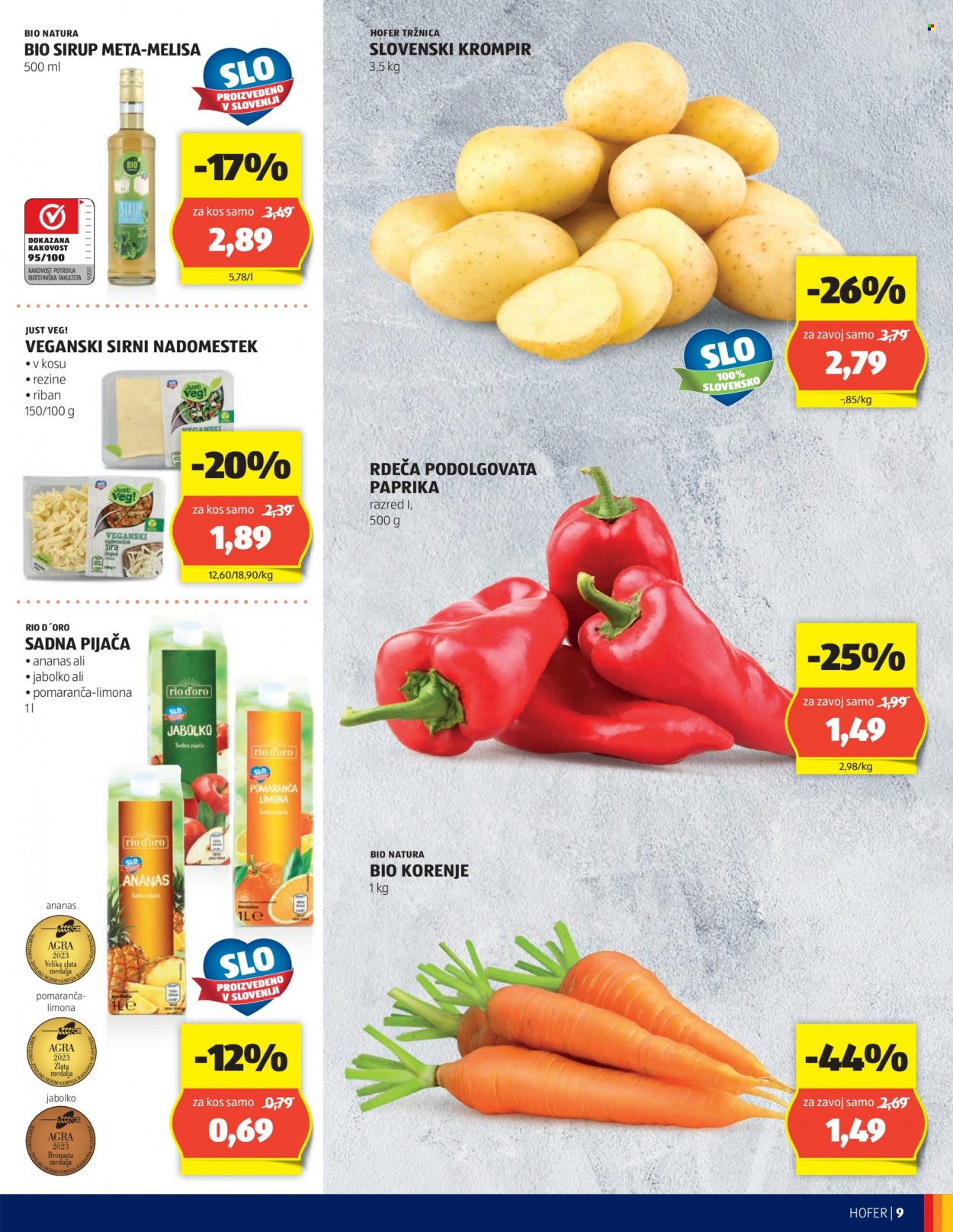 Hofer katalog - 2.11.2023 - 11.11.2023. Stran 9