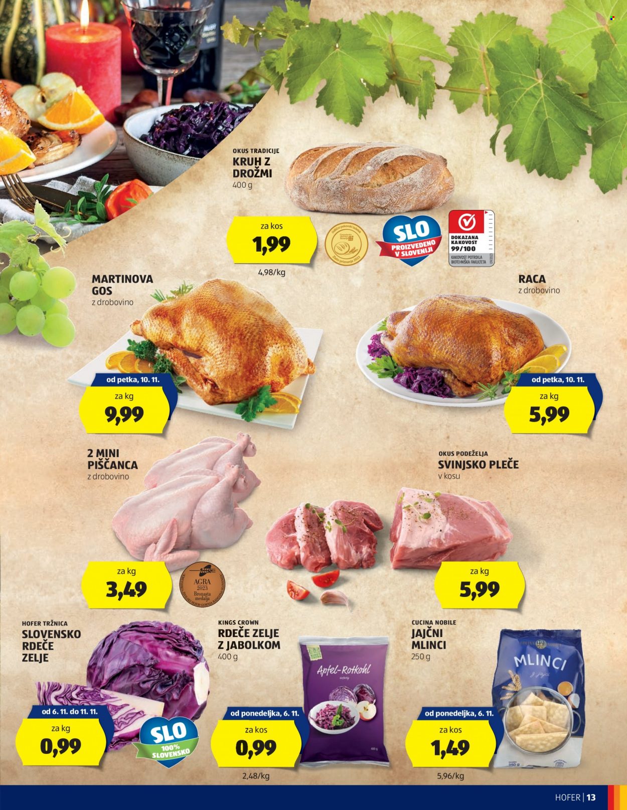 Hofer katalog - 2.11.2023 - 11.11.2023. Stran 13