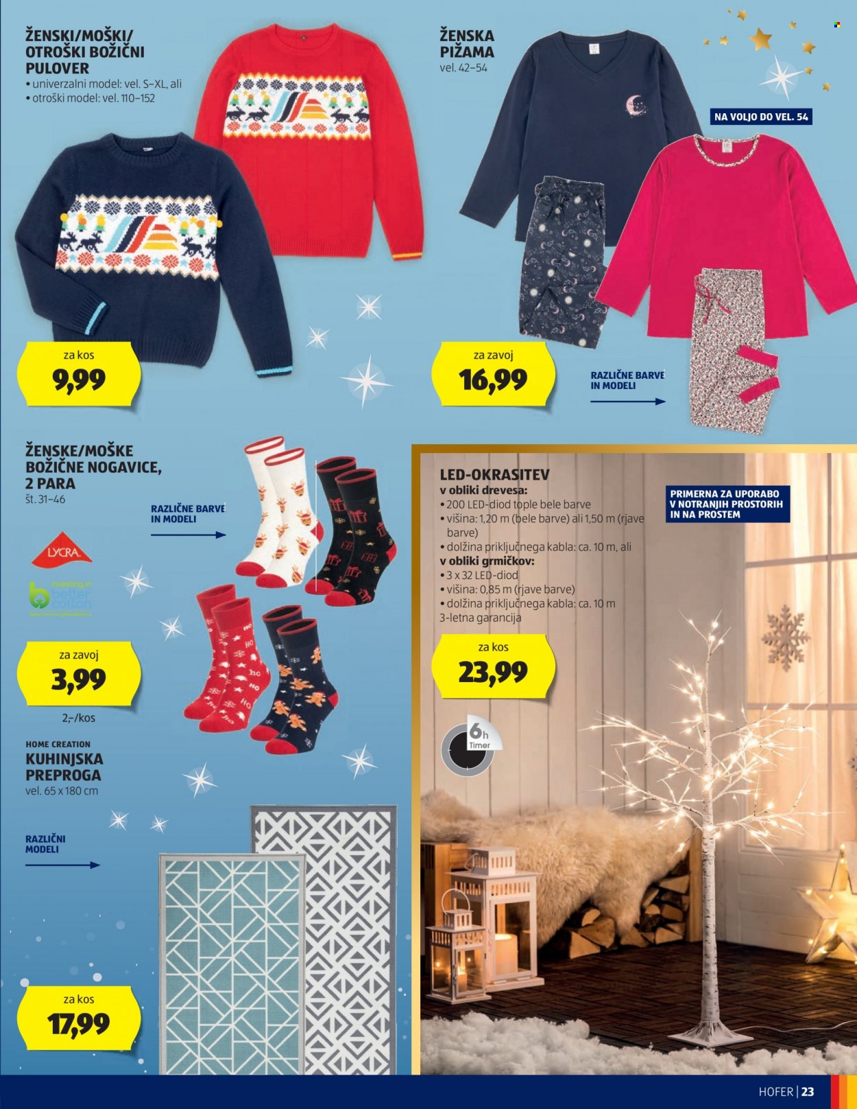 Hofer katalog - 2.11.2023 - 11.11.2023. Stran 23