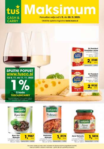 Tuš Cash & Carry katalog - 1.11.2023 - 30.11.2023.