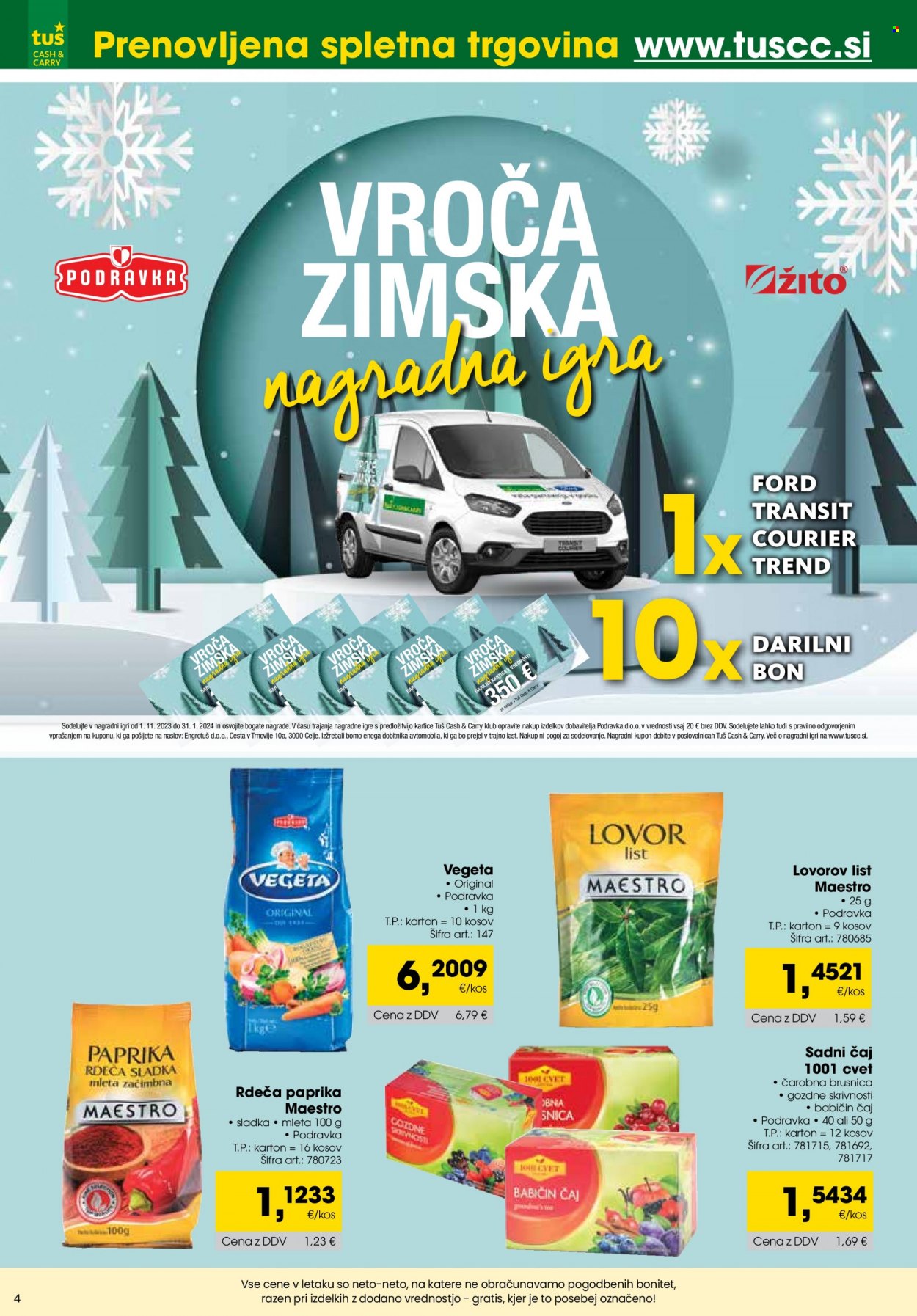 Tuš Cash & Carry katalog - 1.11.2023 - 30.11.2023. Stran 4