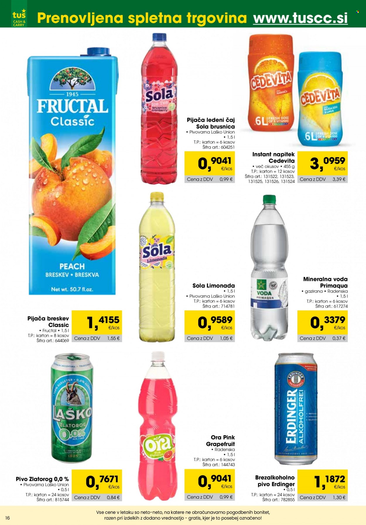 Tuš Cash & Carry katalog - 1.11.2023 - 30.11.2023. Stran 16