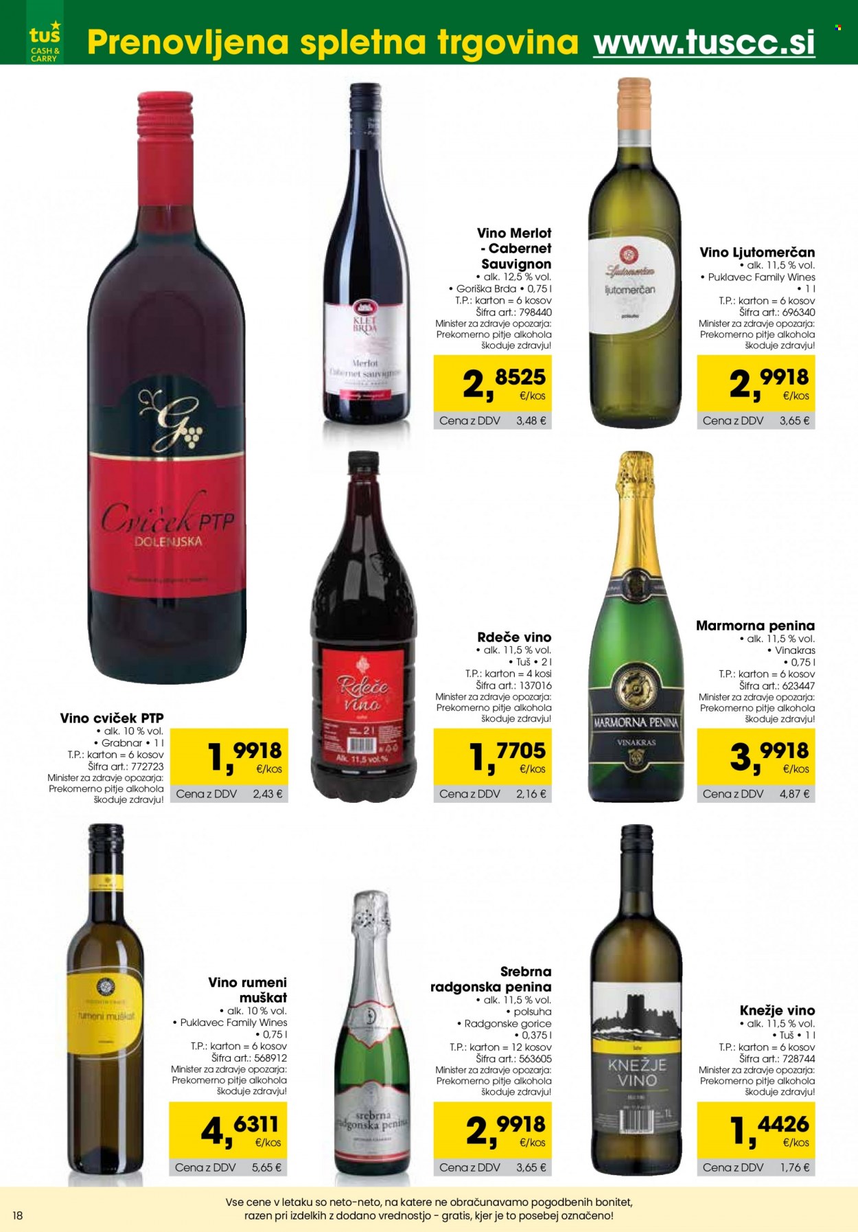 Tuš Cash & Carry katalog - 1.11.2023 - 30.11.2023. Stran 18