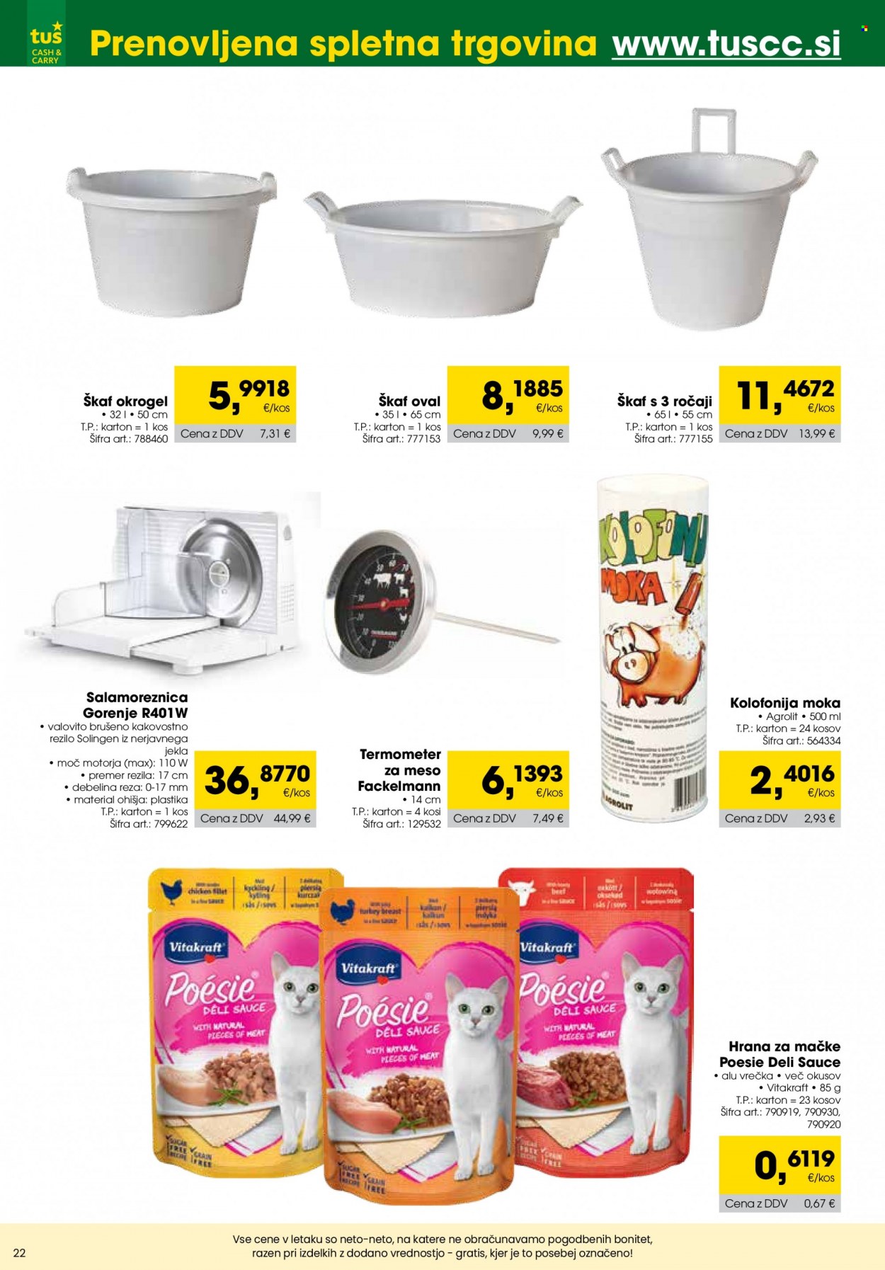 Tuš Cash & Carry katalog - 1.11.2023 - 30.11.2023. Stran 22