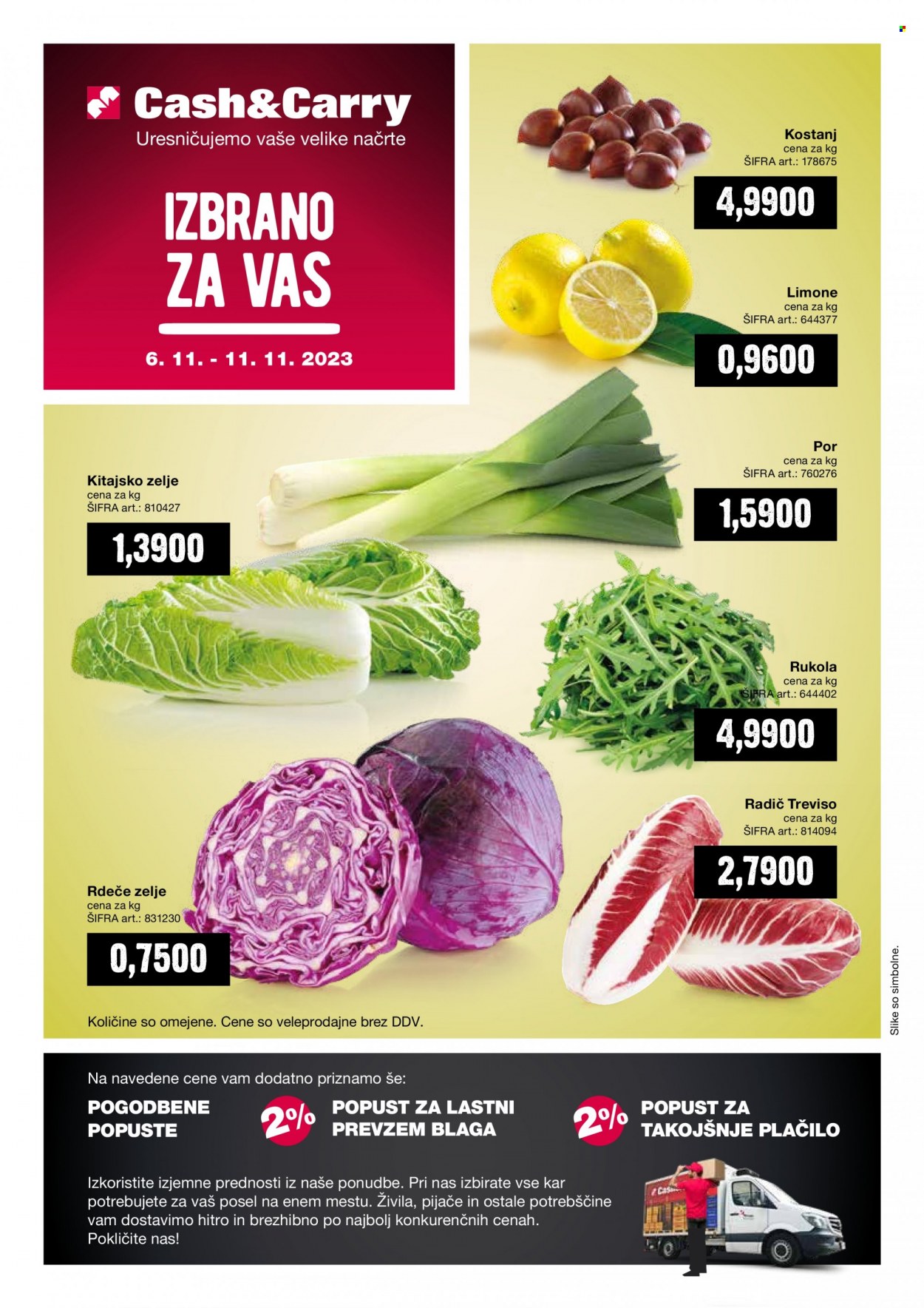 Mercator Cash & Carry katalog - 6.11.2023 - 11.11.2023. Stran 1