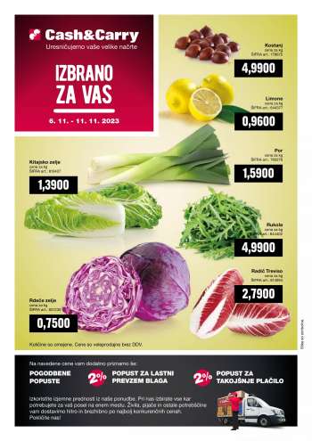 Mercator Cash & Carry katalog - 6.11.2023 - 11.11.2023.