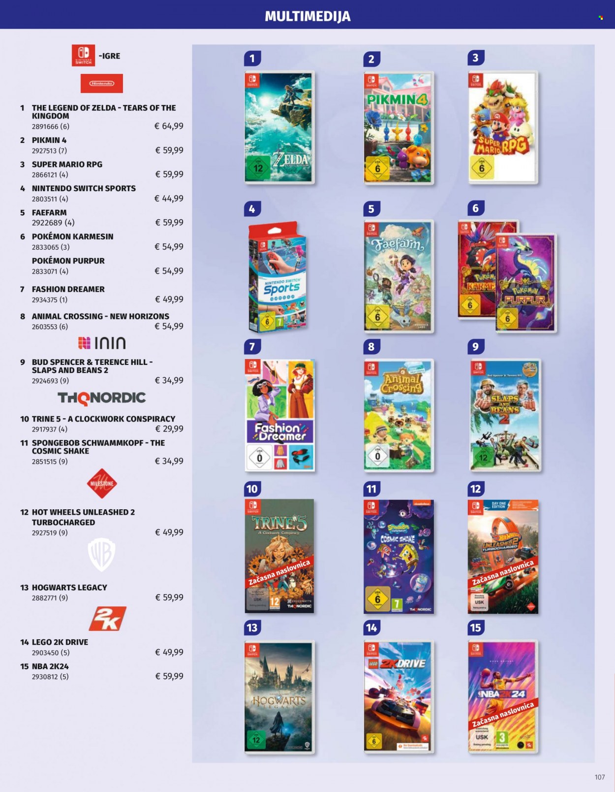 Müller katalog. Stran 107