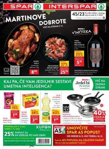 SPAR katalog - 8.11.2023 - 21.11.2023.