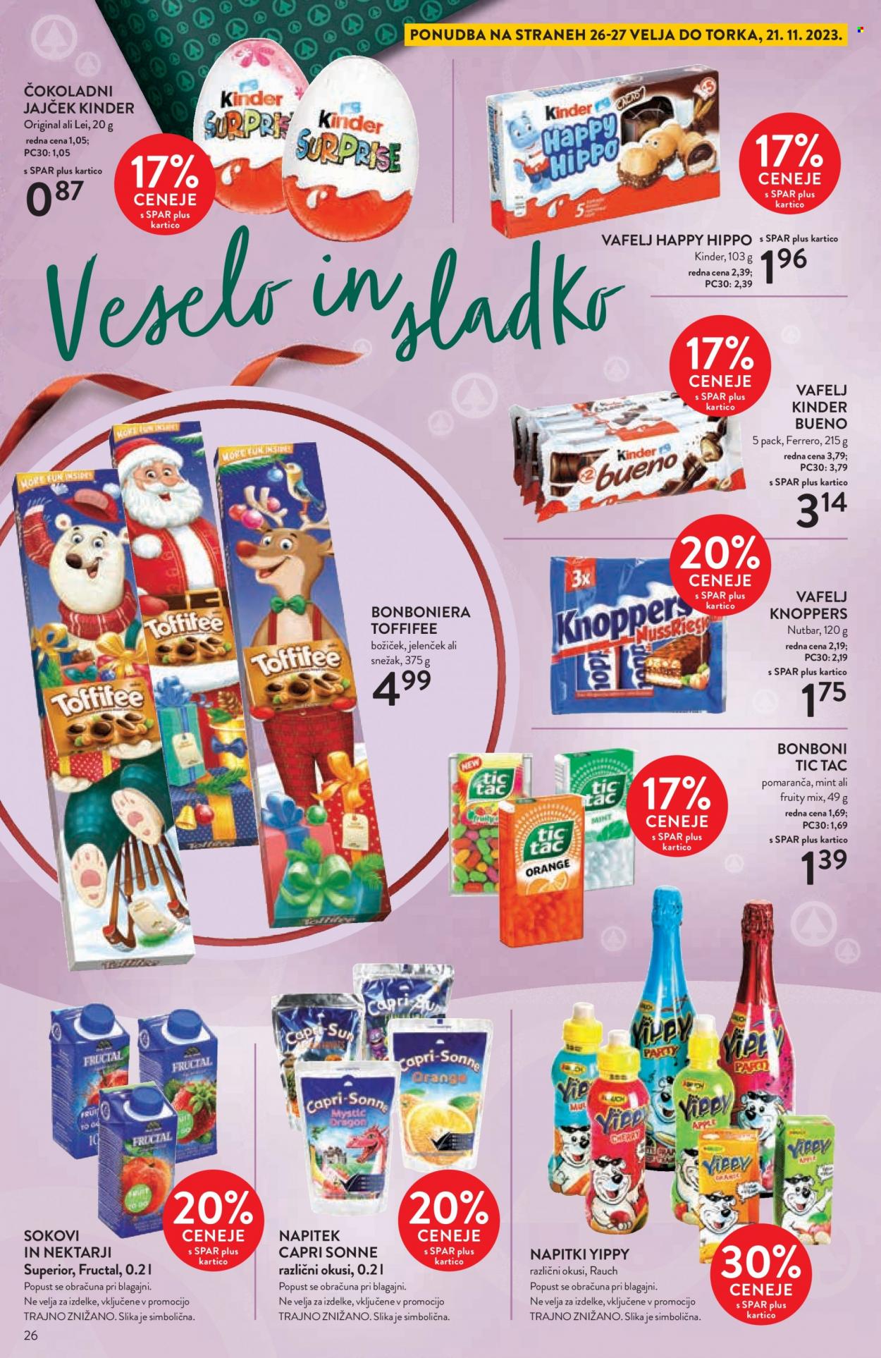 INTERSPAR katalog - 8.11.2023 - 31.12.2023. Stran 26