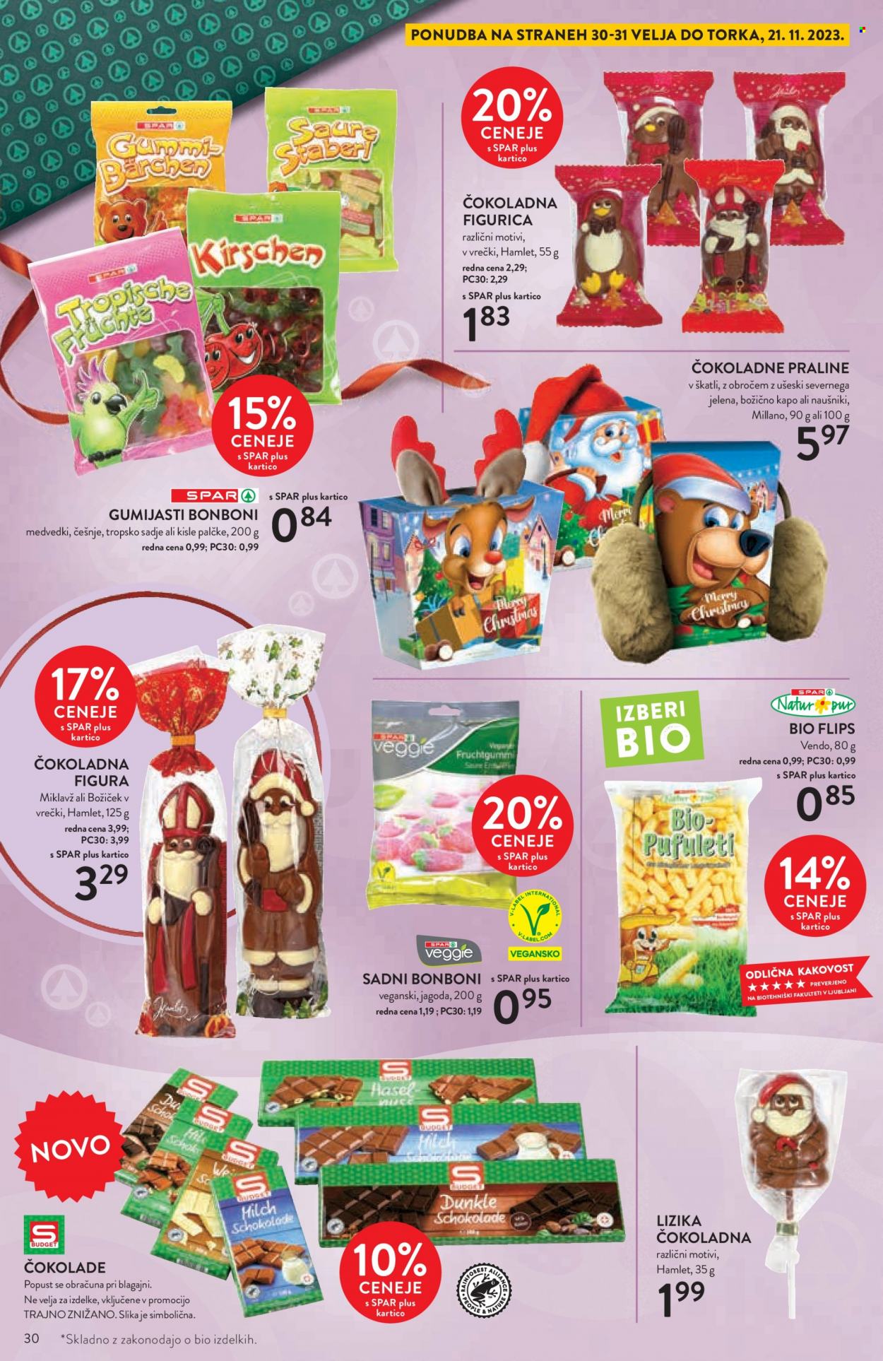 INTERSPAR katalog - 8.11.2023 - 31.12.2023. Stran 30