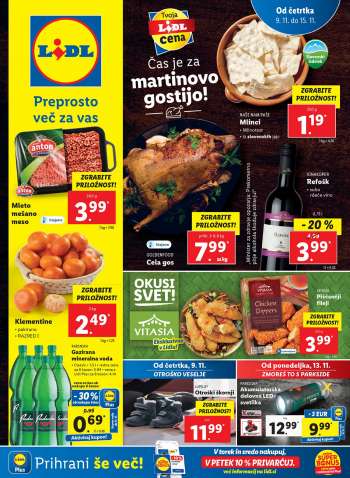 Lidl katalog - 9.11.2023 - 15.11.2023.