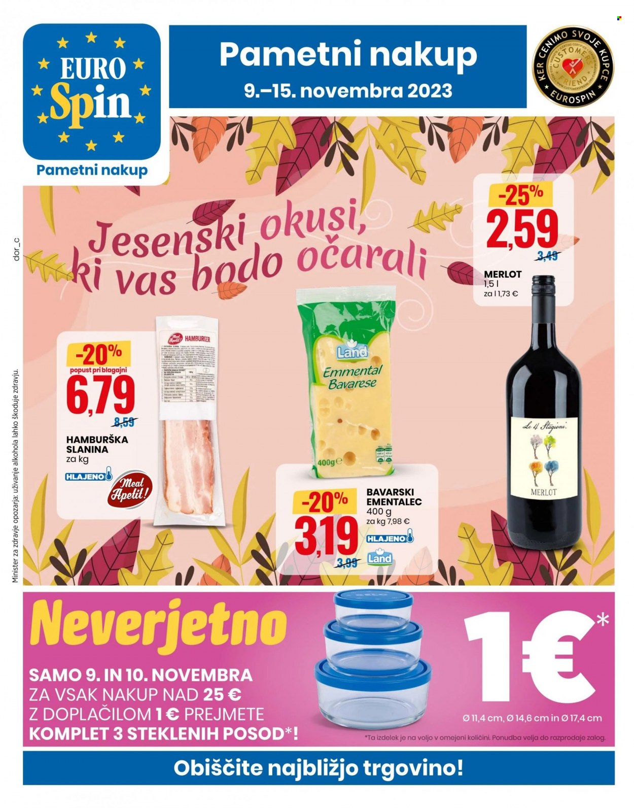 EuroSpin katalog - 9.11.2023 - 15.11.2023. Stran 1