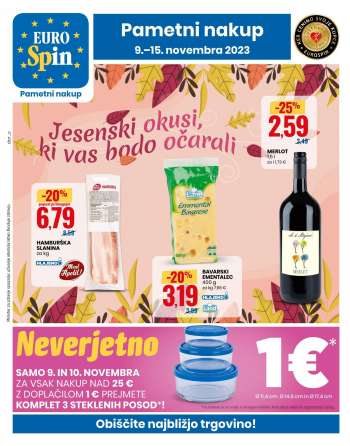 EuroSpin katalog - 9.11.2023 - 15.11.2023.