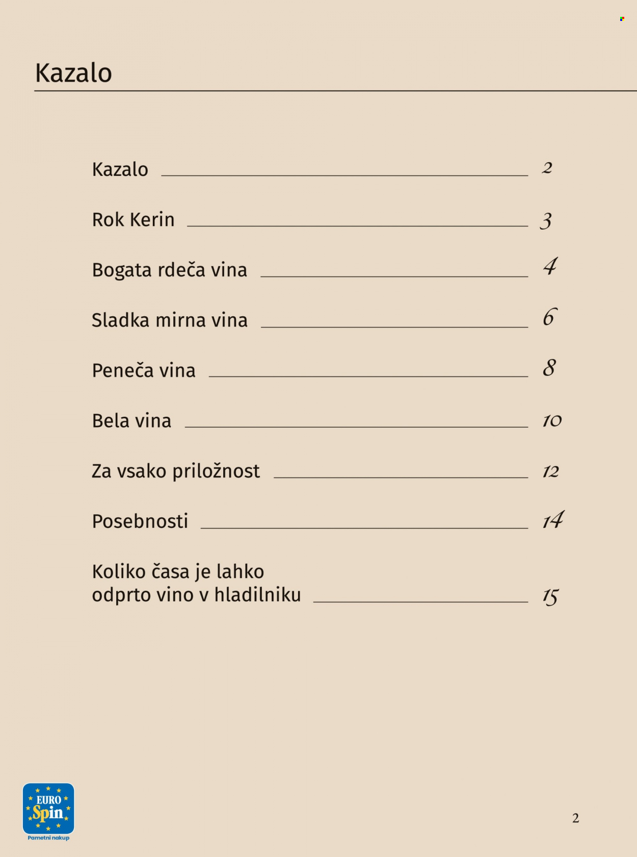EuroSpin katalog. Stran 2