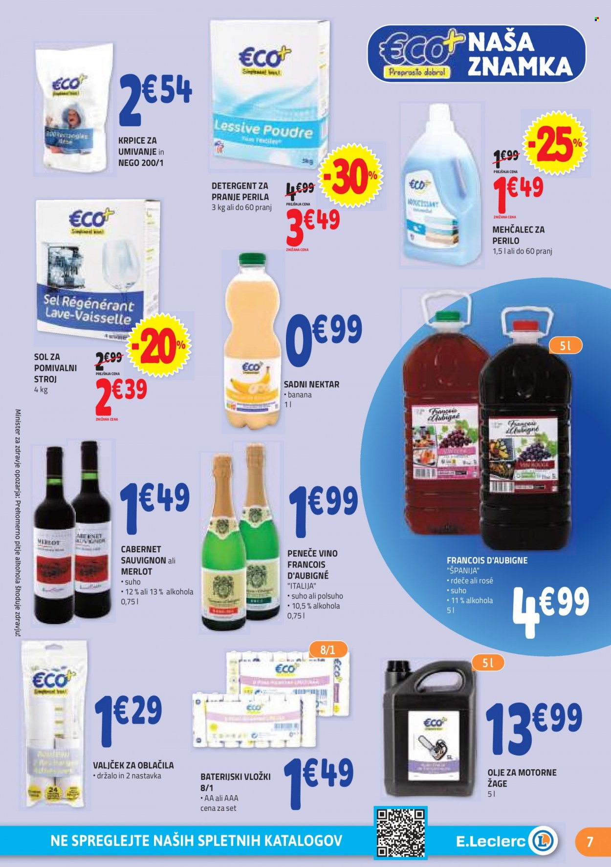 E.Leclerc katalog - 8.11.2023 - 18.11.2023. Stran 7