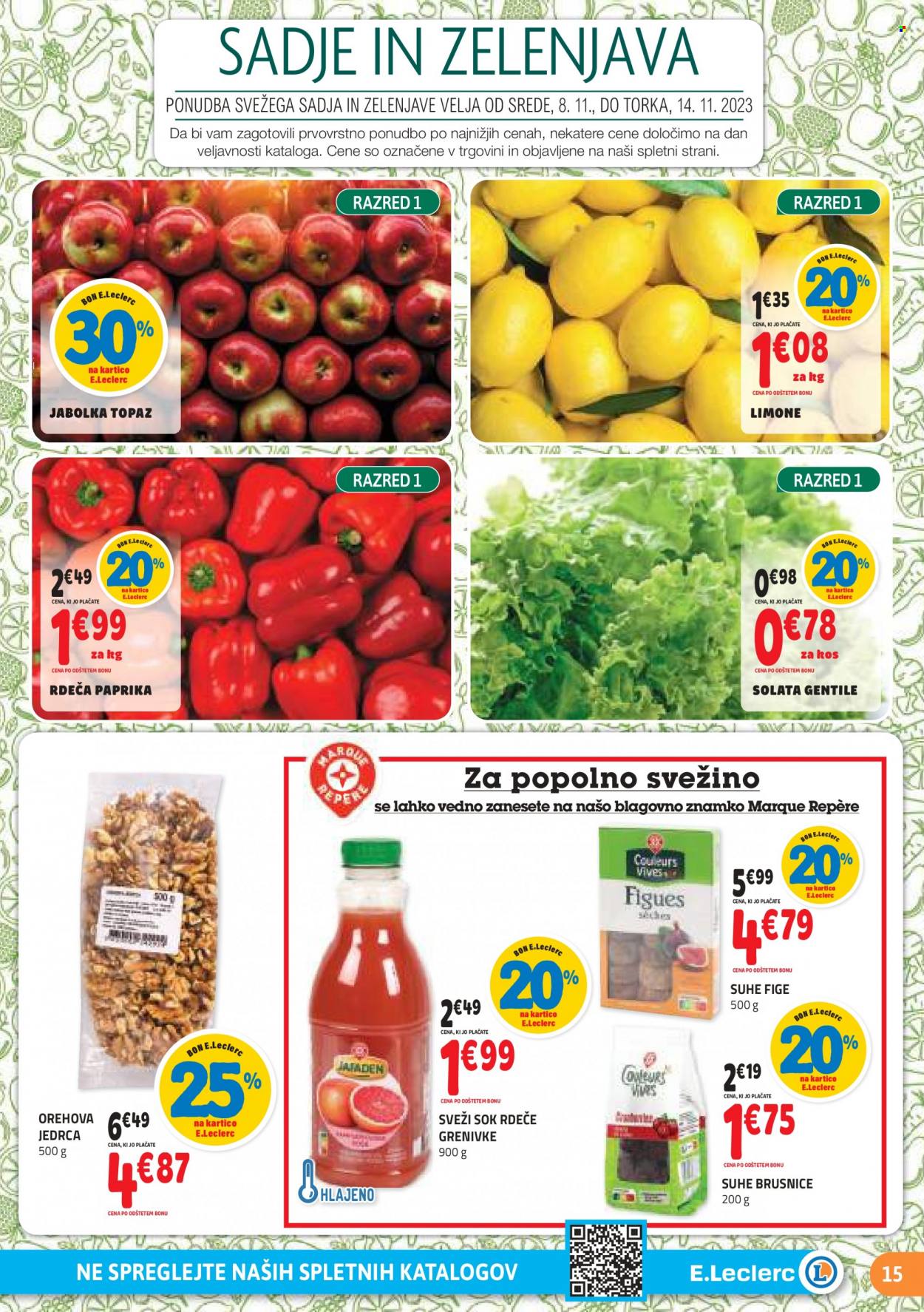 E.Leclerc katalog - 8.11.2023 - 18.11.2023. Stran 15
