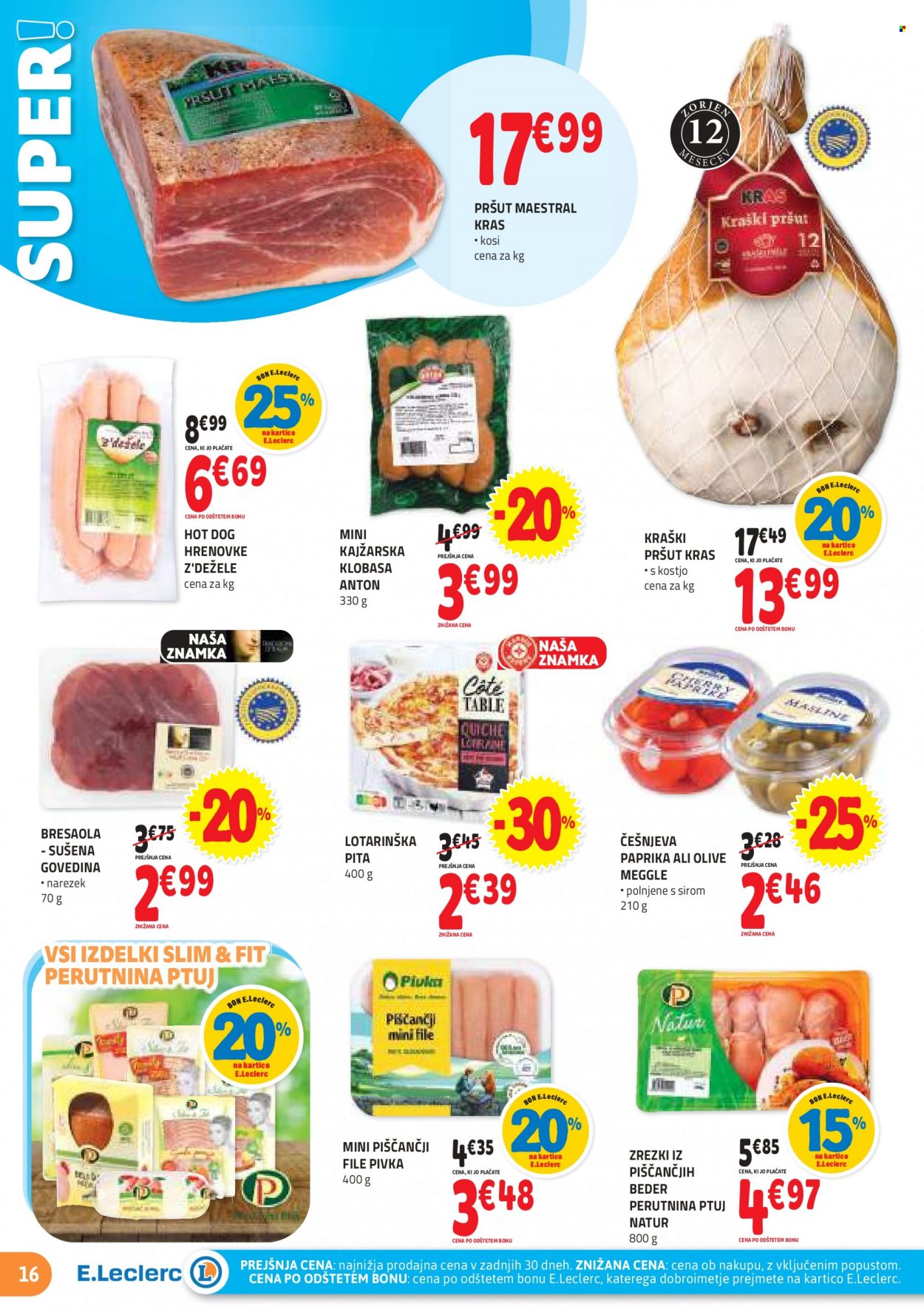 E.Leclerc katalog - 8.11.2023 - 18.11.2023. Stran 16