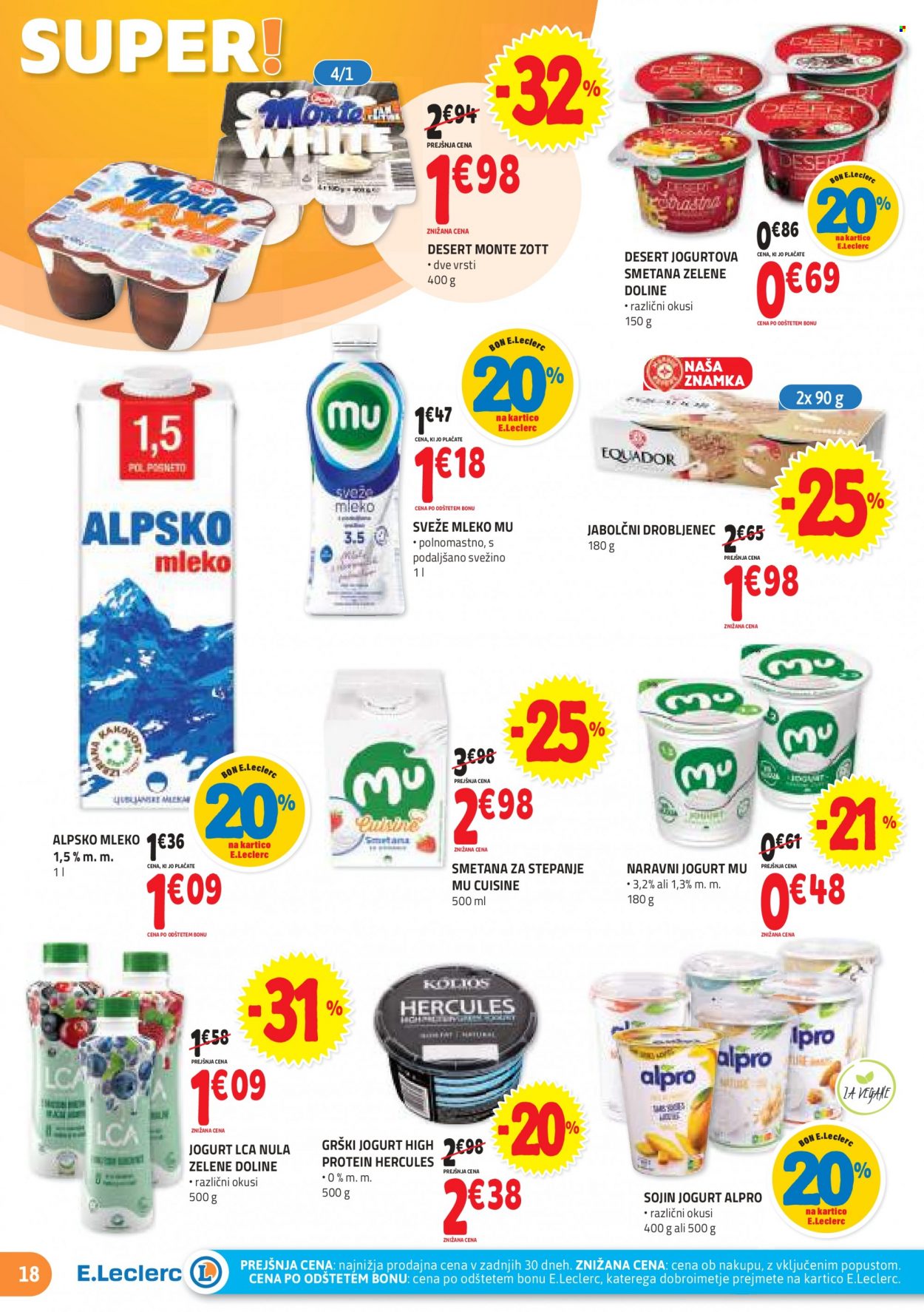 E.Leclerc katalog - 8.11.2023 - 18.11.2023. Stran 18