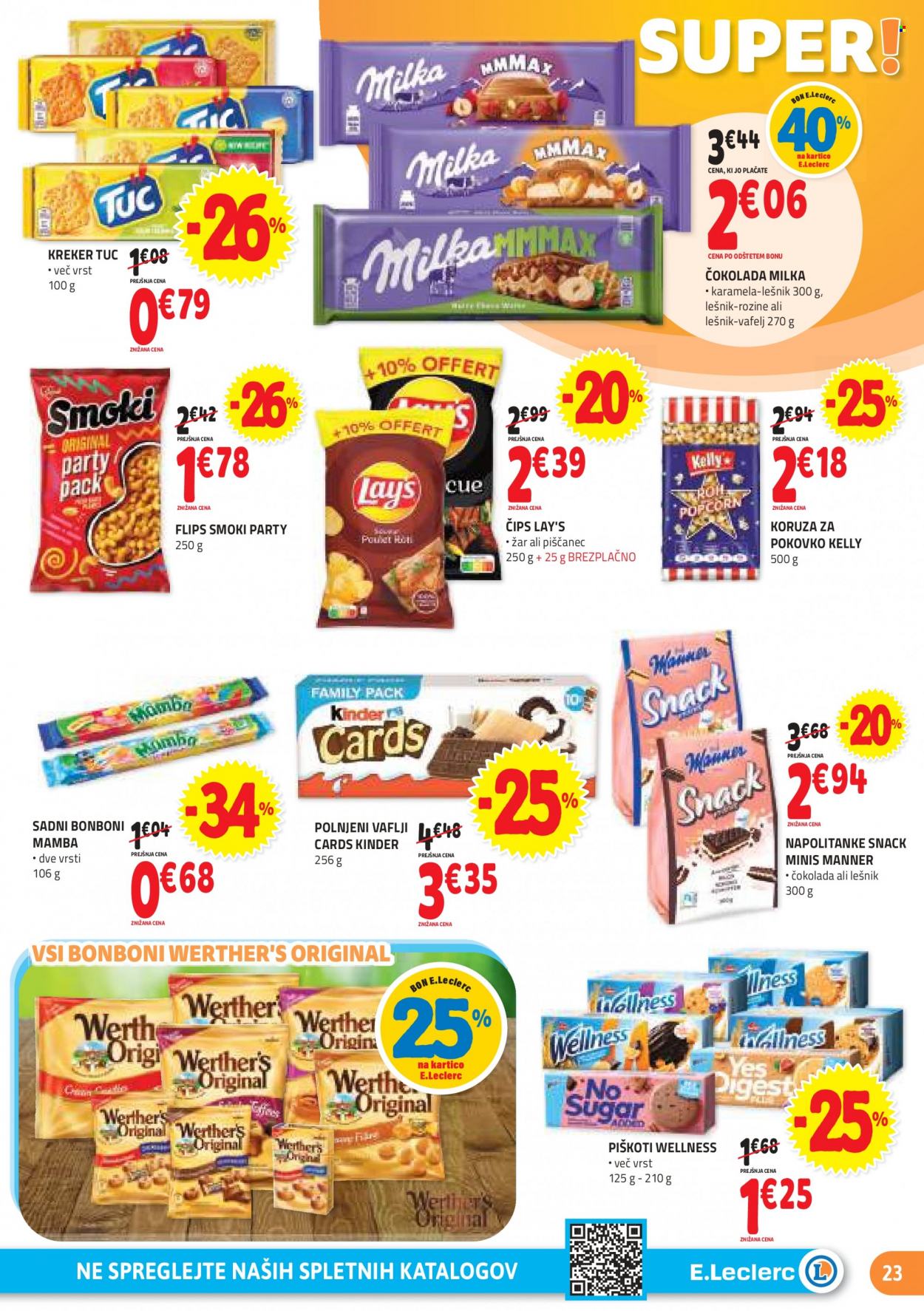 E.Leclerc katalog - 8.11.2023 - 18.11.2023. Stran 23