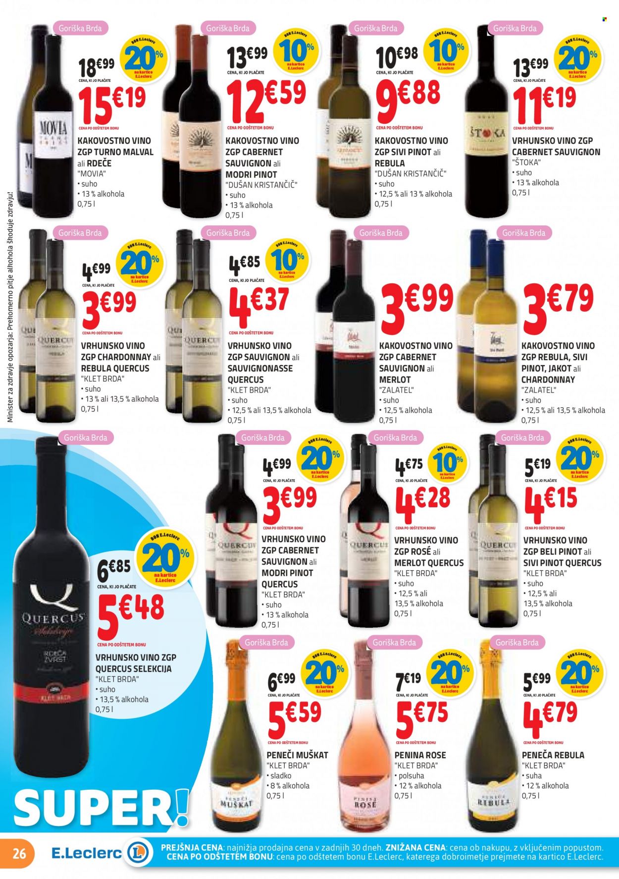 E.Leclerc katalog - 8.11.2023 - 18.11.2023. Stran 26