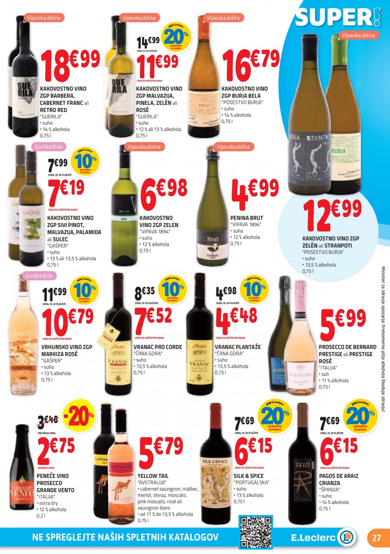 E.Leclerc katalog - 8.11.2023 - 18.11.2023. Stran 27