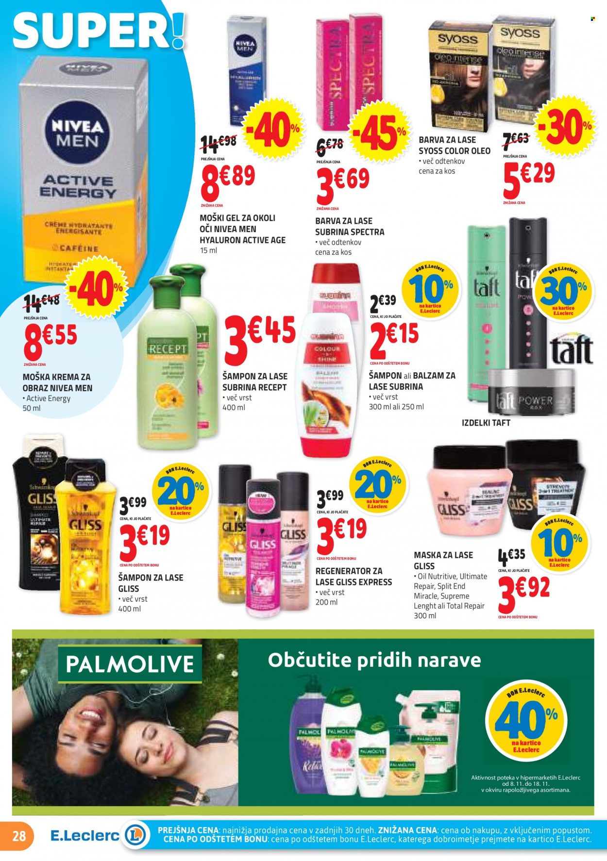 E.Leclerc katalog - 8.11.2023 - 18.11.2023. Stran 28