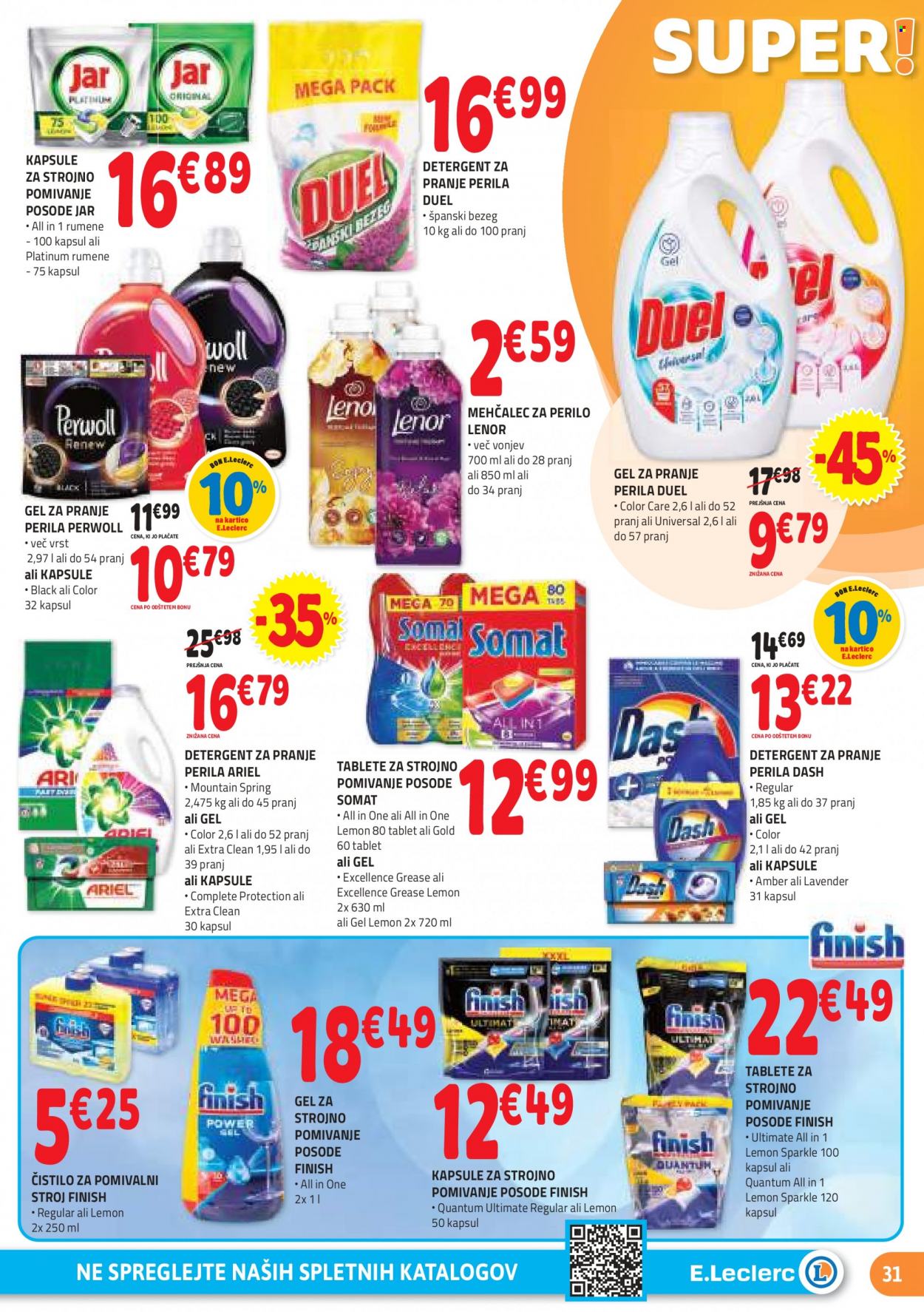 E.Leclerc katalog - 8.11.2023 - 18.11.2023. Stran 31