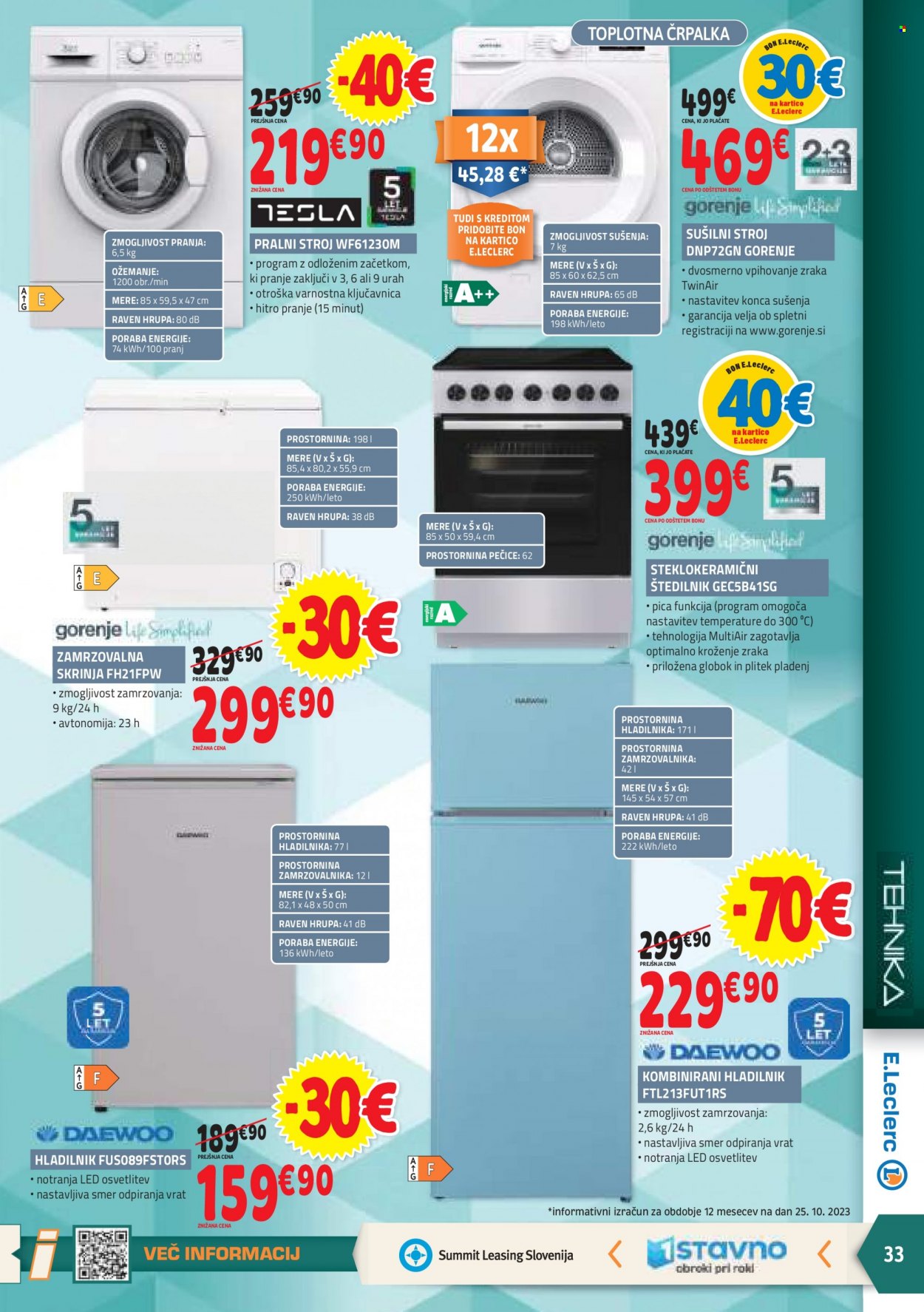 E.Leclerc katalog - 8.11.2023 - 18.11.2023. Stran 33