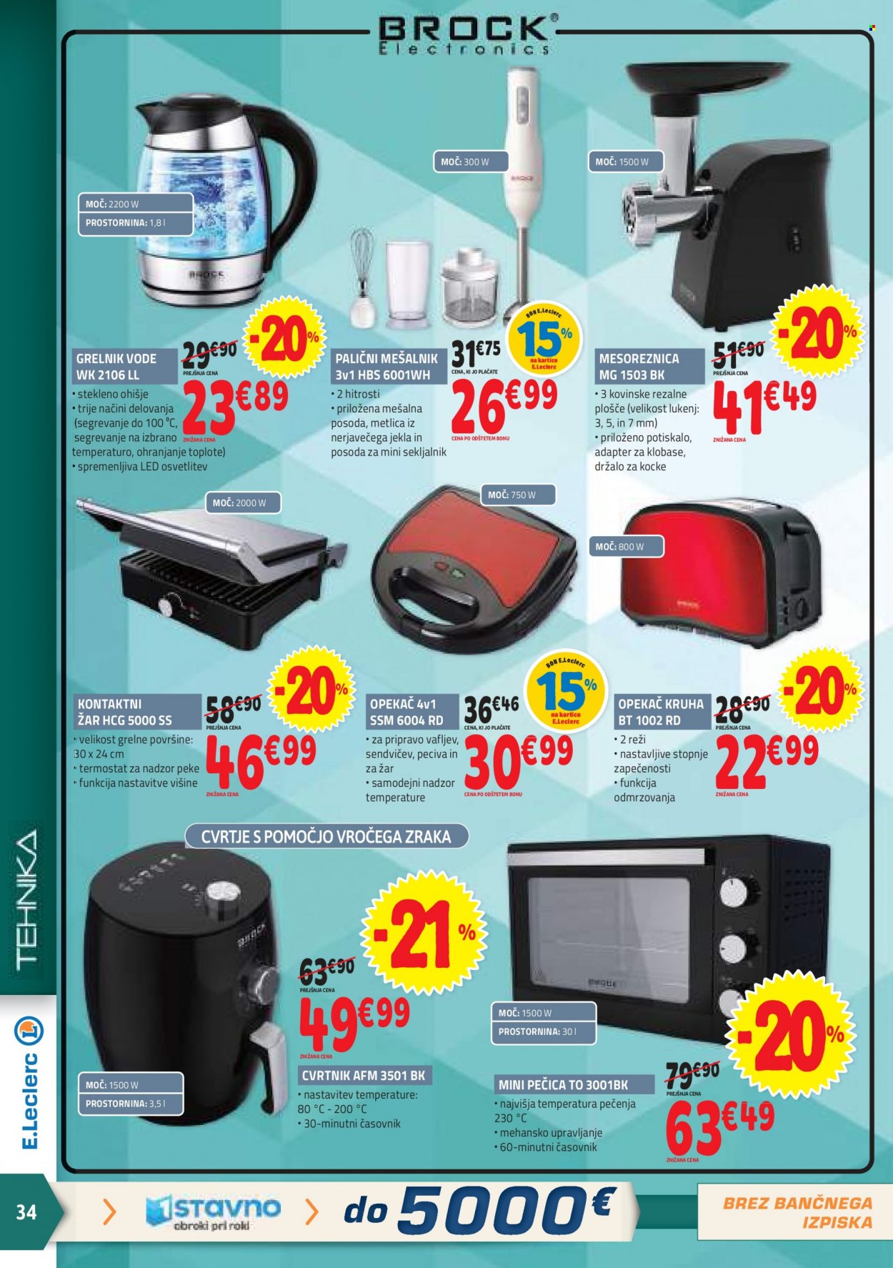 E.Leclerc katalog - 8.11.2023 - 18.11.2023. Stran 34
