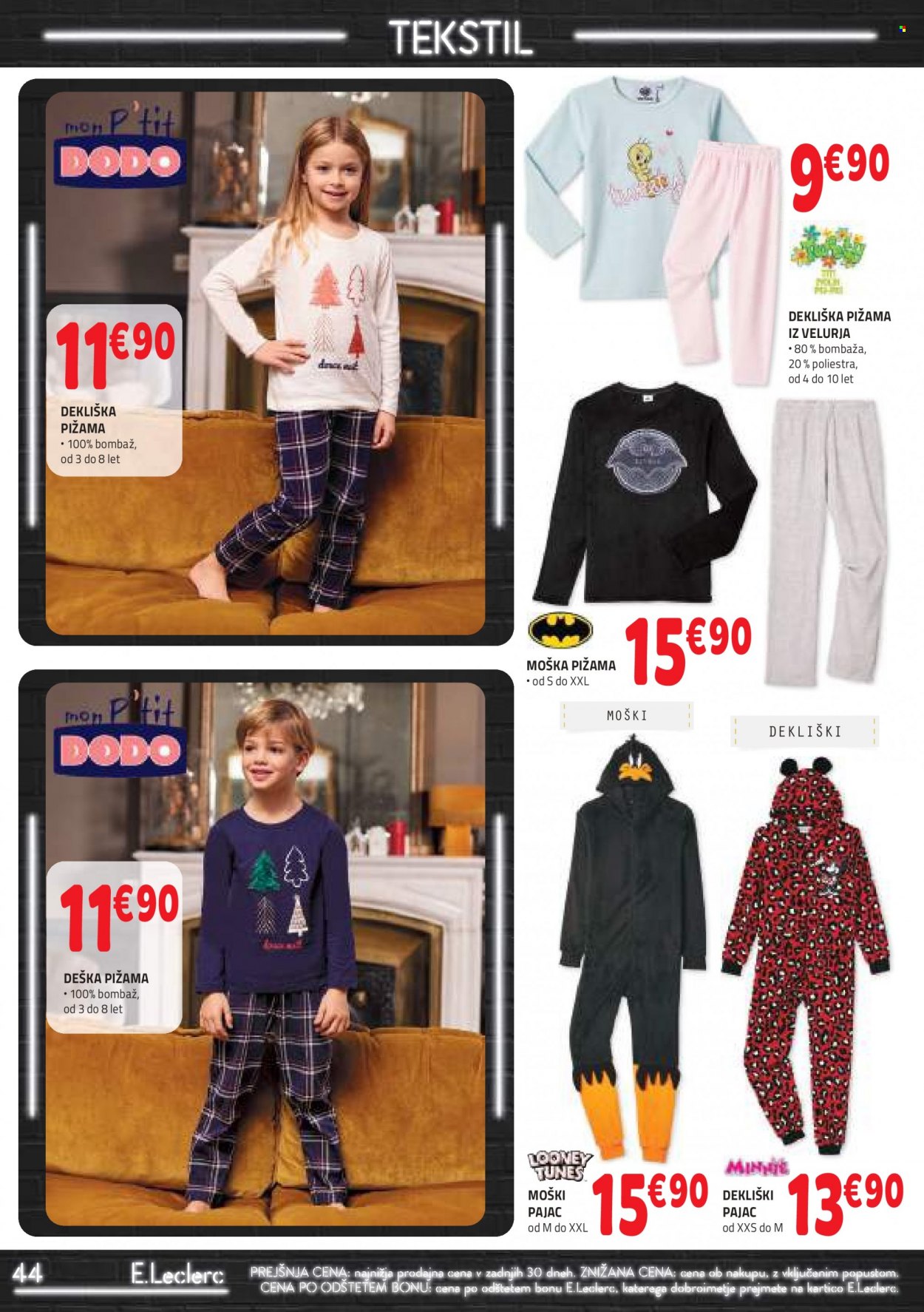 E.Leclerc katalog - 8.11.2023 - 18.11.2023. Stran 44