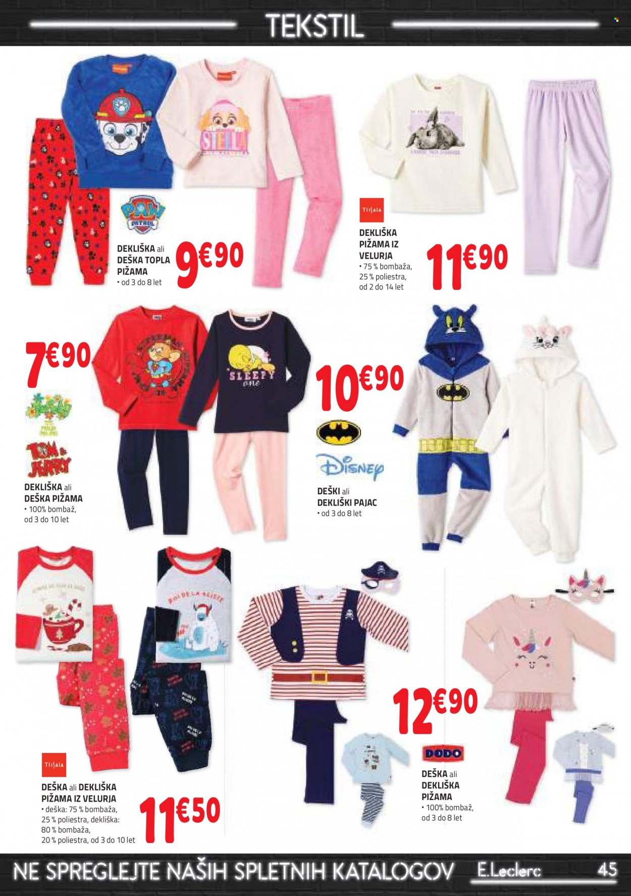 E.Leclerc katalog - 8.11.2023 - 18.11.2023. Stran 45