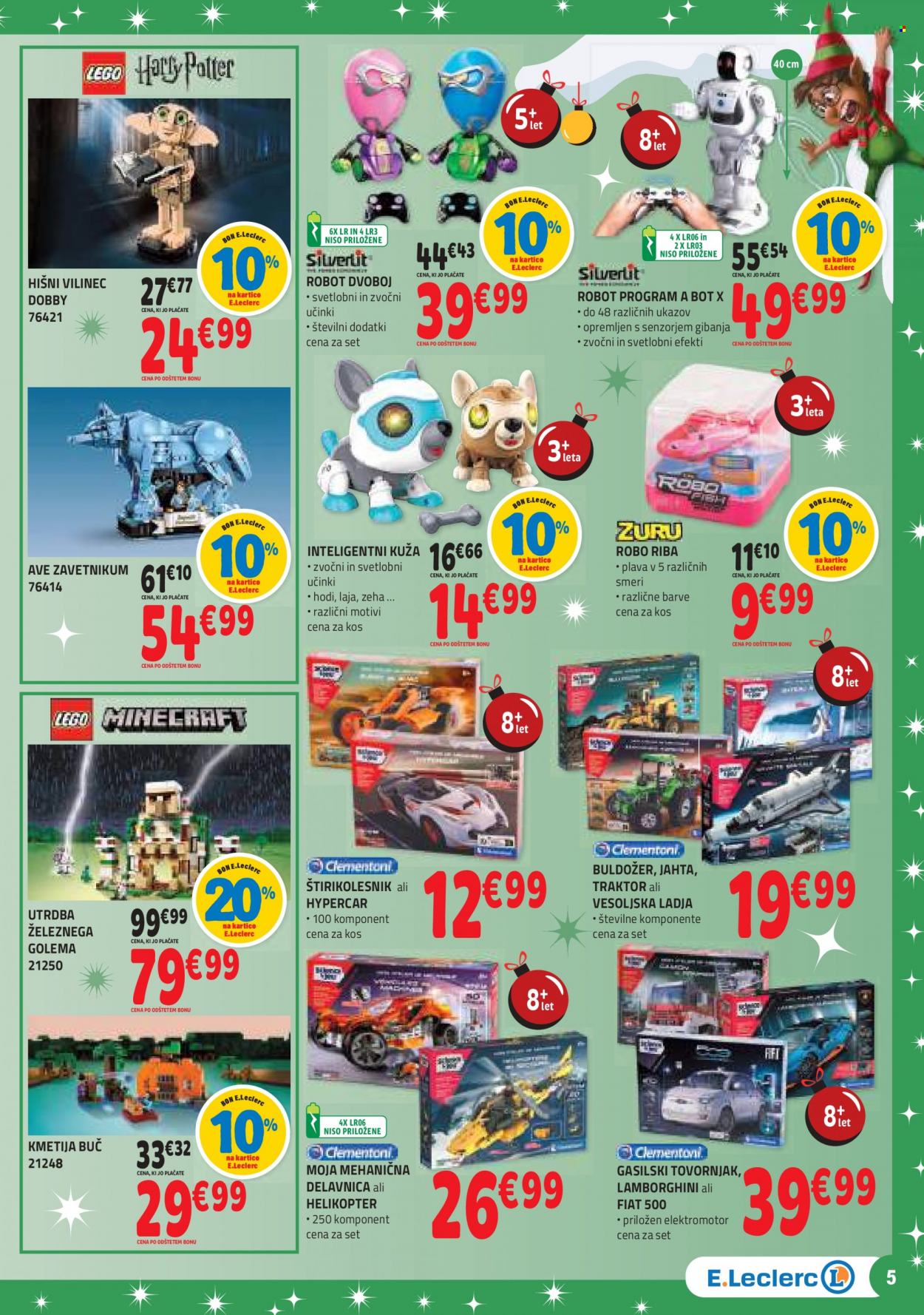 E.Leclerc katalog - 7.11.2023 - 5.12.2023. Stran 5