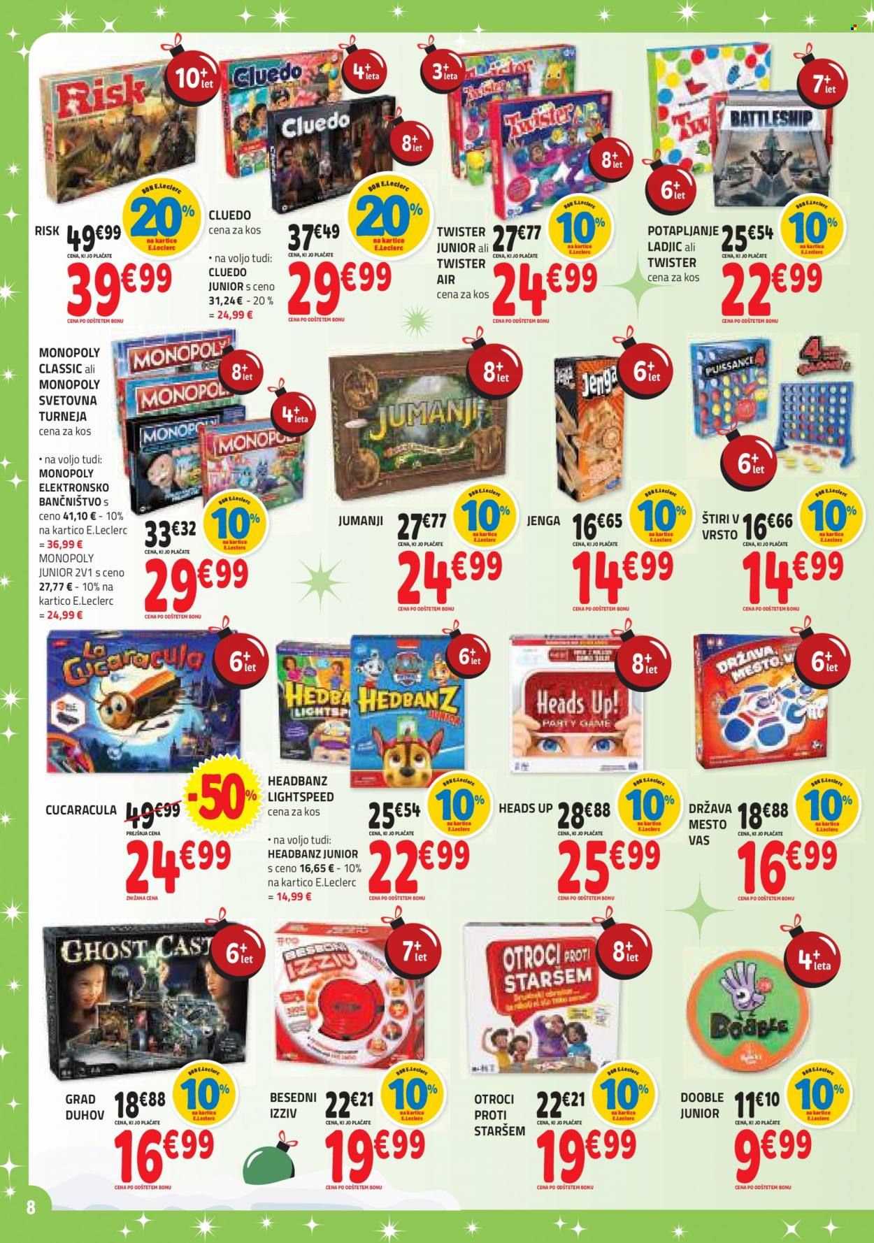E.Leclerc katalog - 7.11.2023 - 5.12.2023. Stran 8