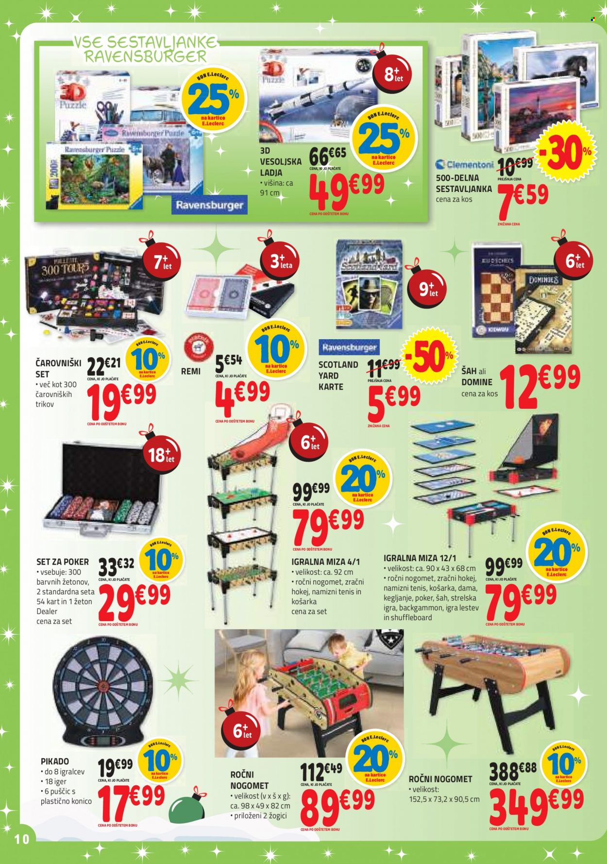 E.Leclerc katalog - 7.11.2023 - 5.12.2023. Stran 10