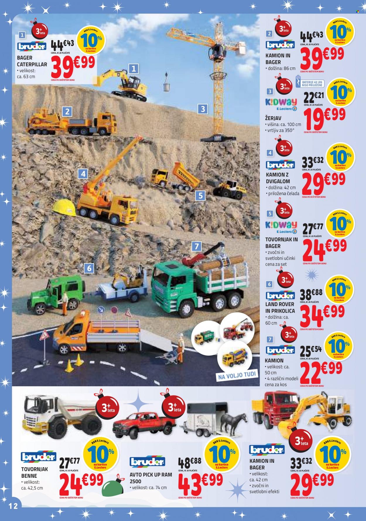E.Leclerc katalog - 7.11.2023 - 5.12.2023. Stran 12