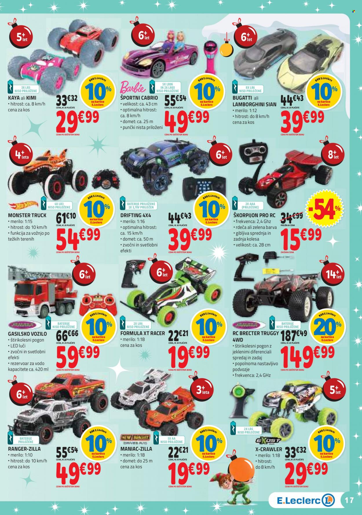 E.Leclerc katalog - 7.11.2023 - 5.12.2023. Stran 17
