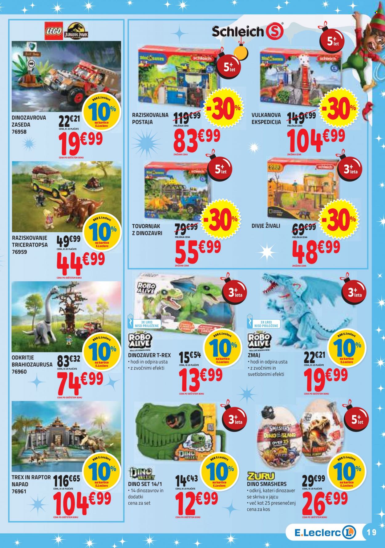 E.Leclerc katalog - 7.11.2023 - 5.12.2023. Stran 19