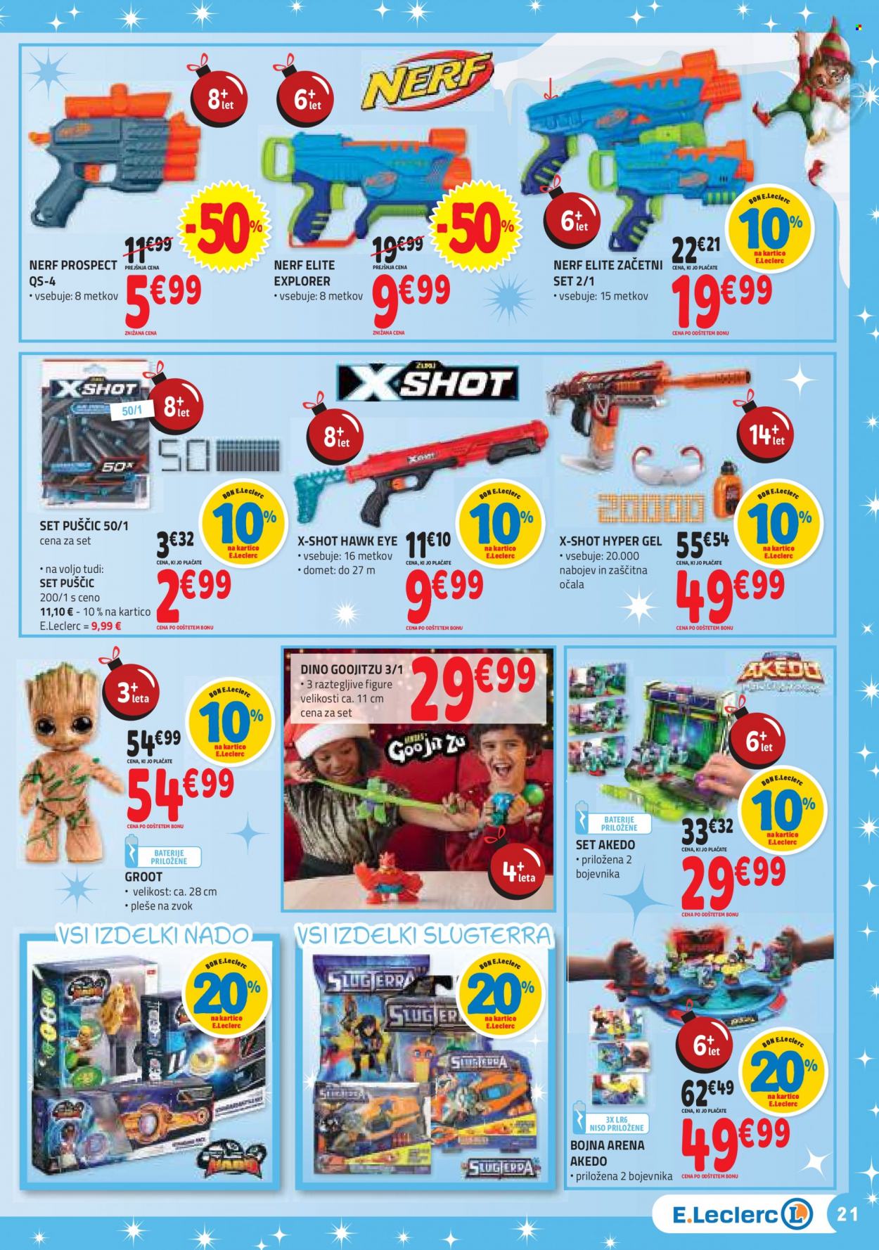 E.Leclerc katalog - 7.11.2023 - 5.12.2023. Stran 21