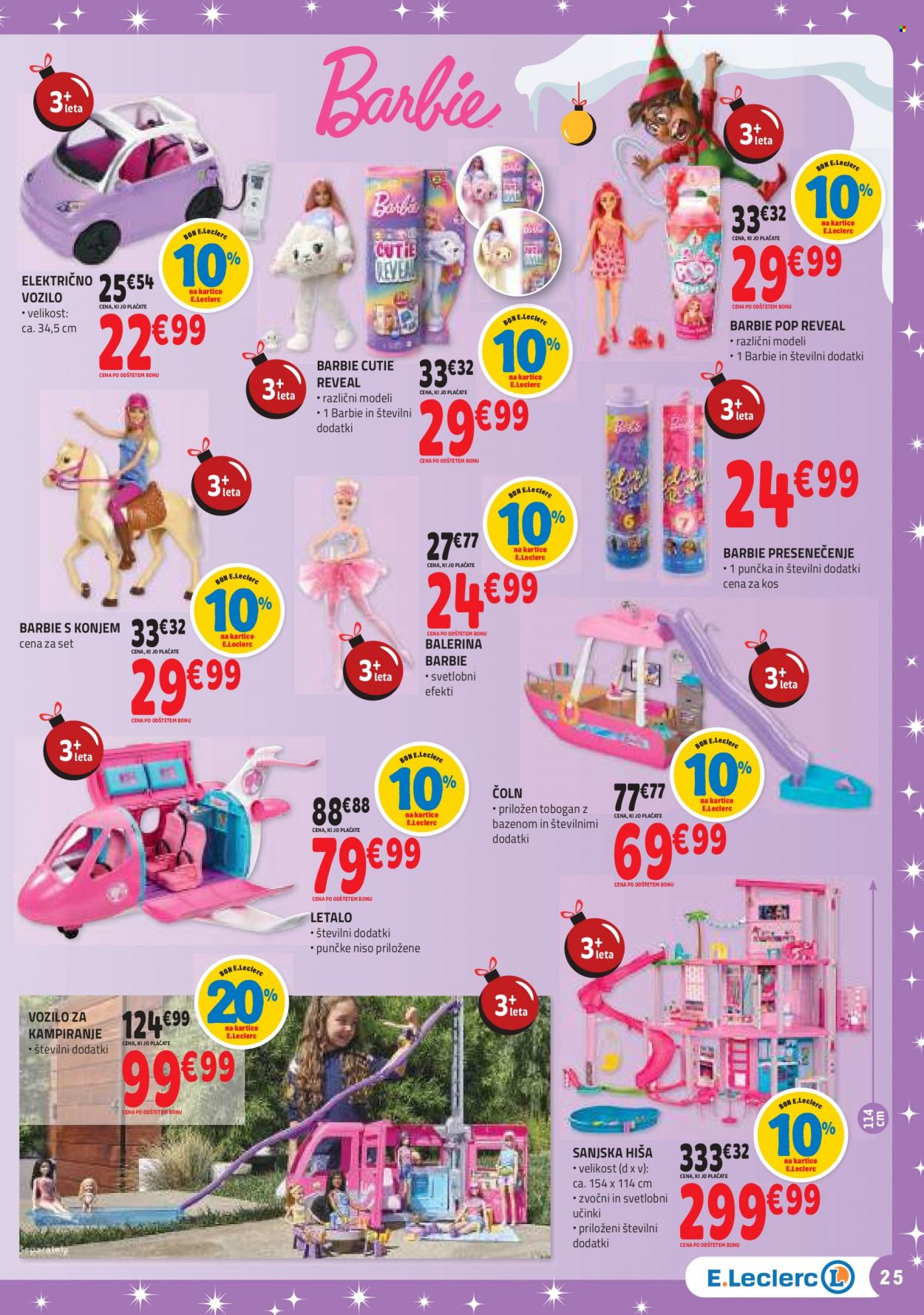 E.Leclerc katalog - 7.11.2023 - 5.12.2023. Stran 25