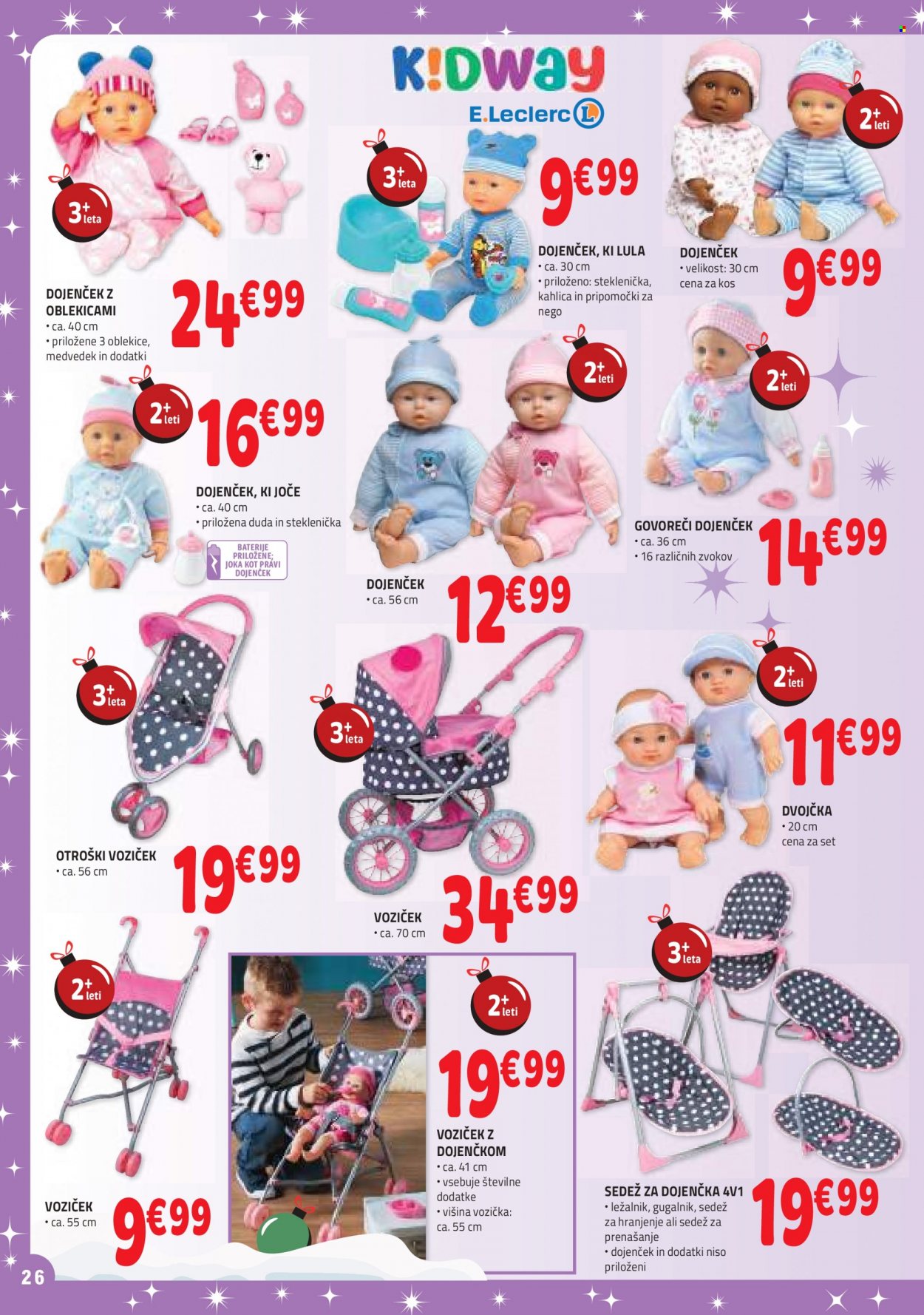 E.Leclerc katalog - 7.11.2023 - 5.12.2023. Stran 26