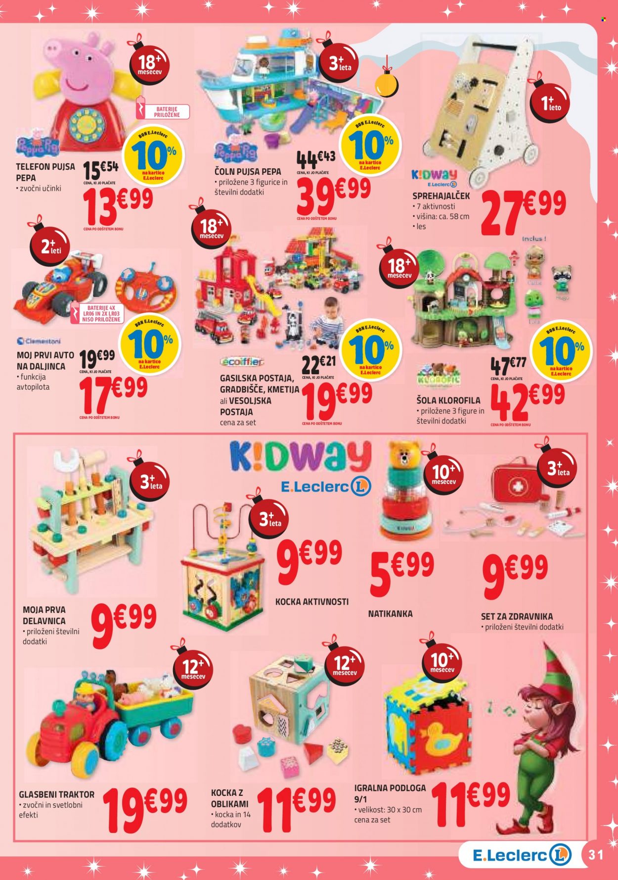 E.Leclerc katalog - 7.11.2023 - 5.12.2023. Stran 31